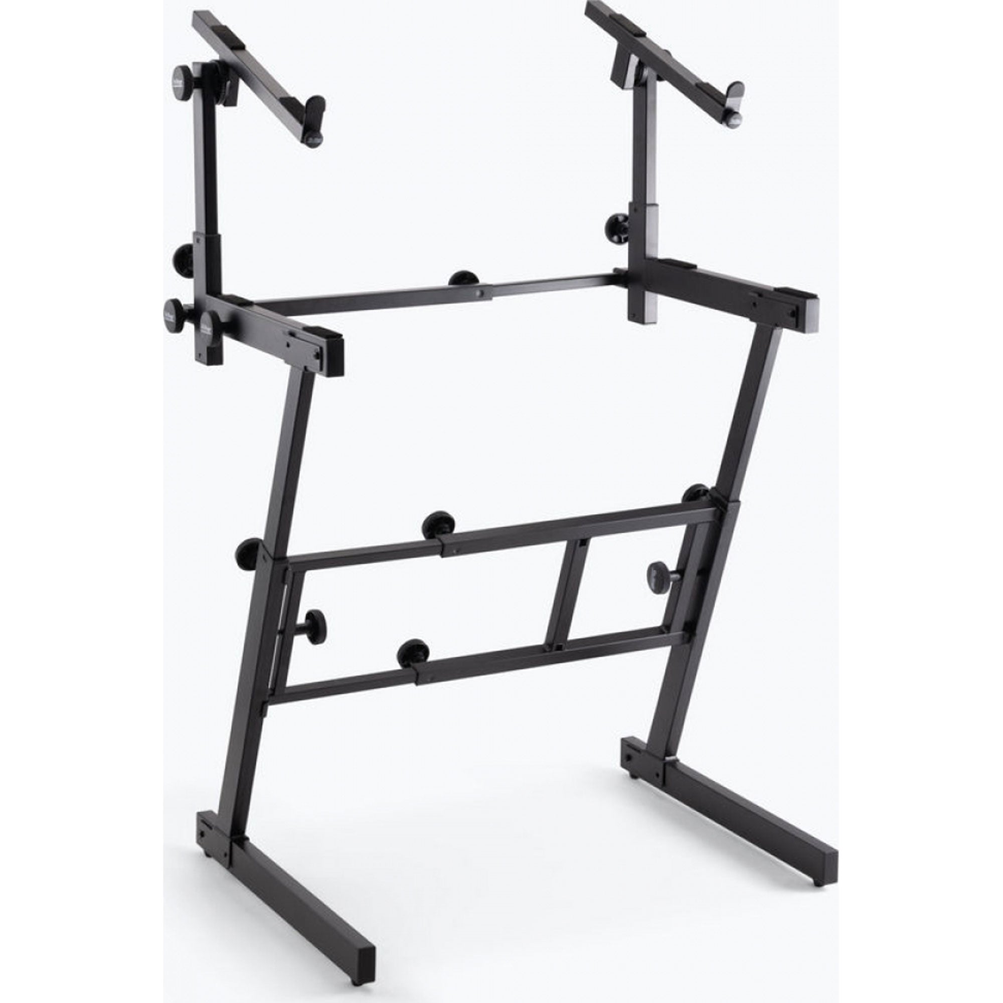 On-Stage KS7365-EJ Heavy Duty Folding-Z Two-Tier Keyboard Stand