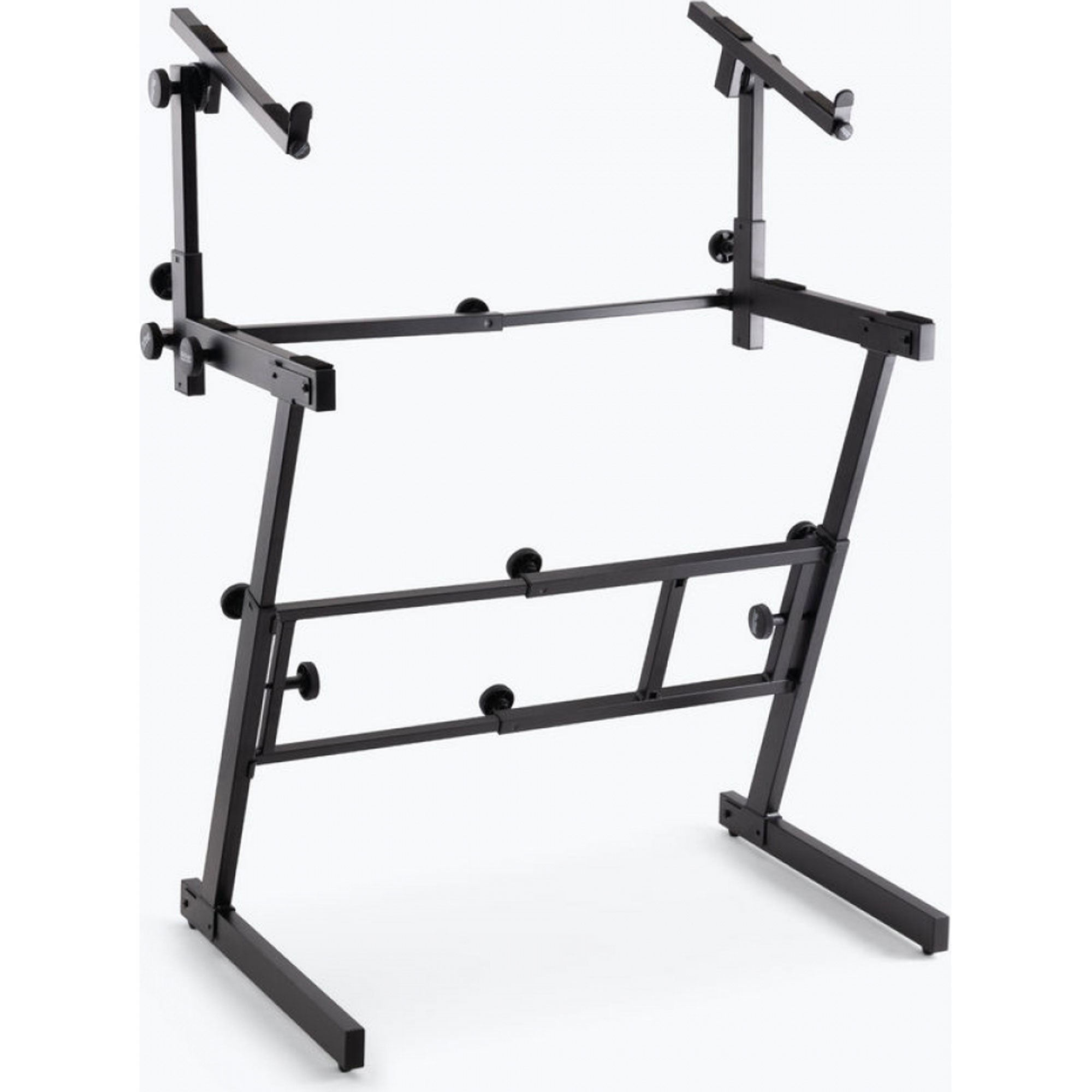On-Stage KS7365-EJ Heavy Duty Folding-Z Two-Tier Keyboard Stand