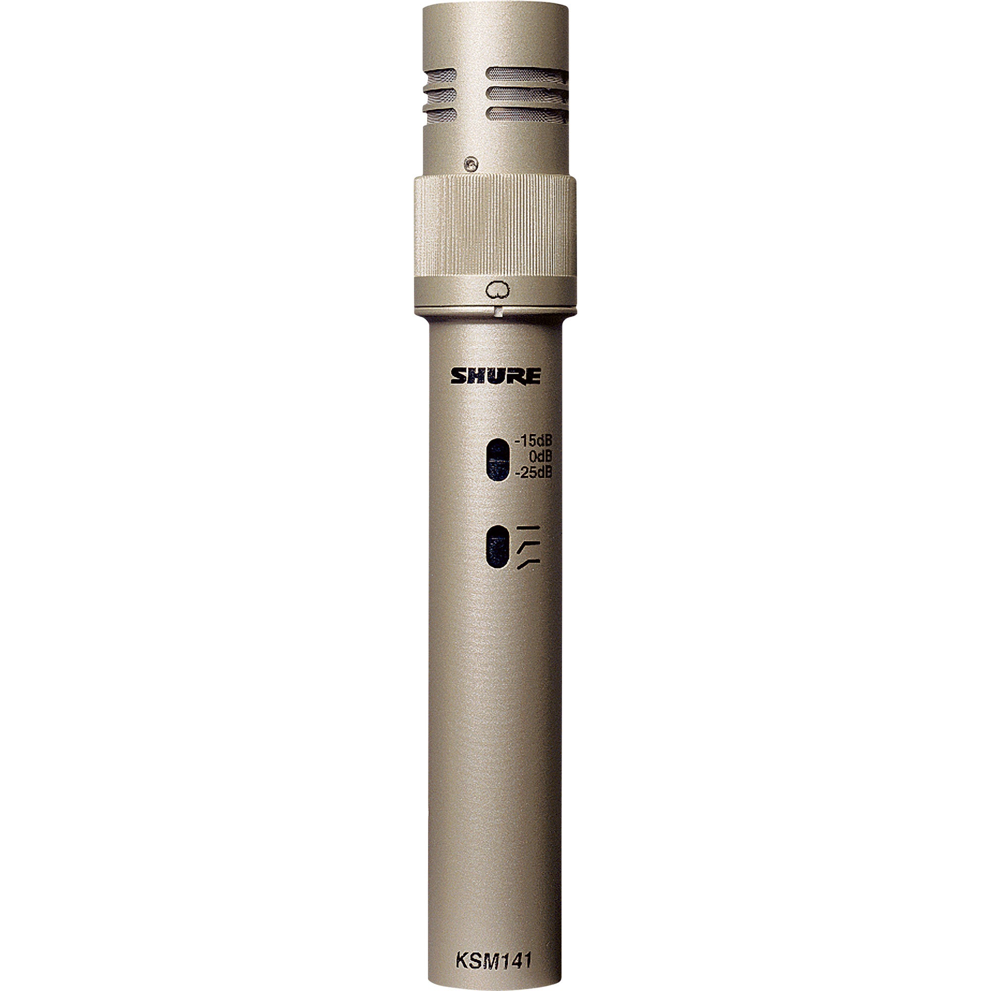 Shure KSM141 Stereo Pair of Multi-Pattern Condenser Studio Microphones