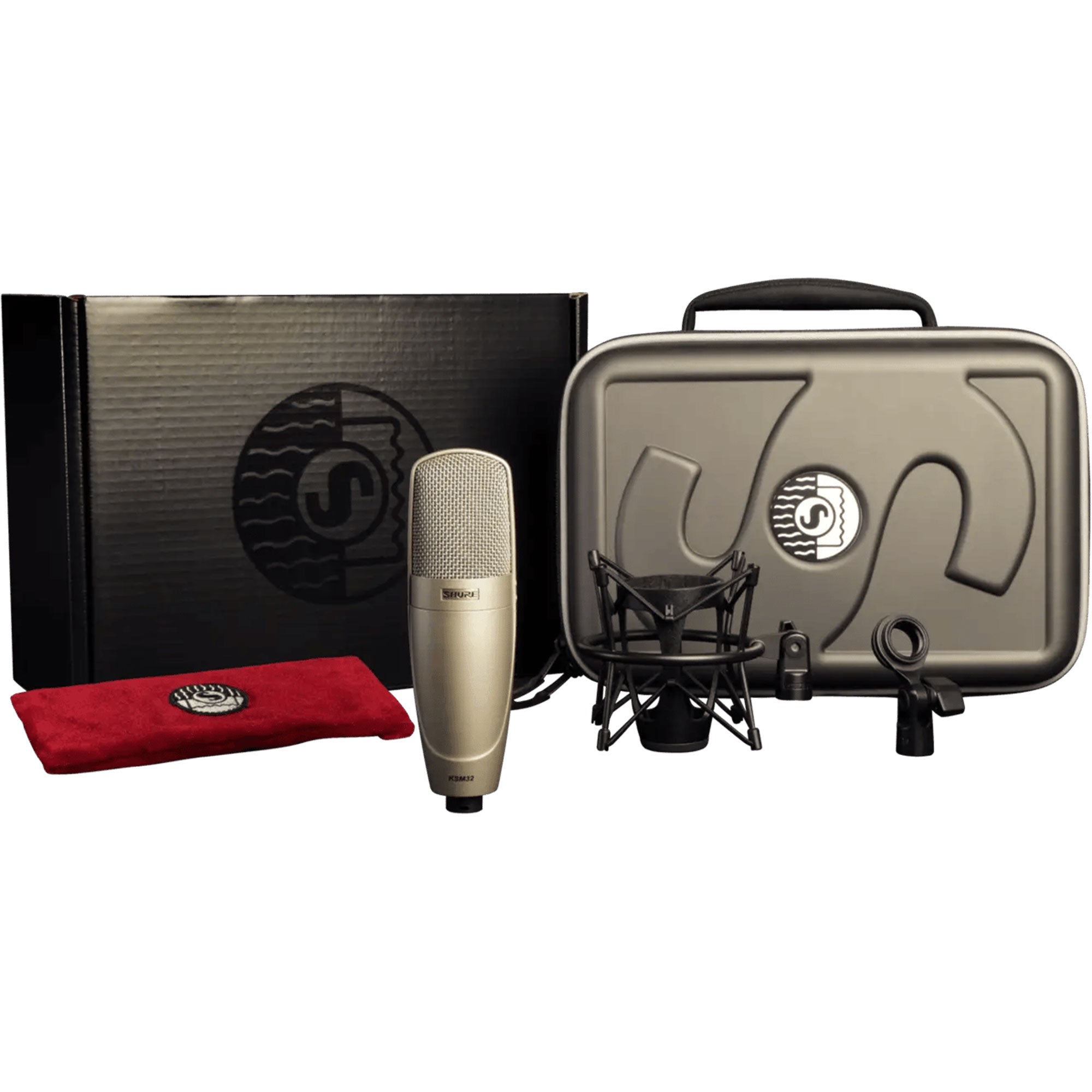 Shure KSM32/SL Cardioid Studio Condenser Microphone (Champagne)