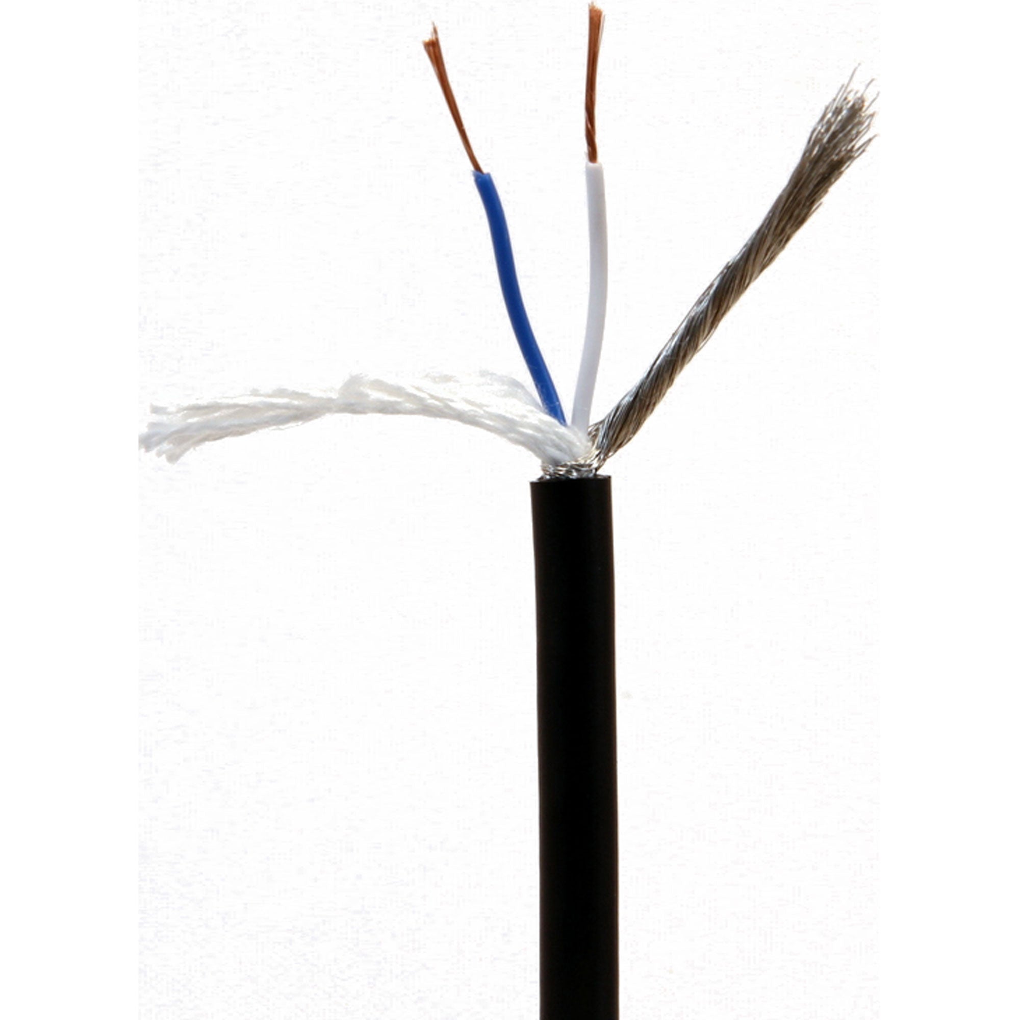 Canare L-2E5 2-Conductor Microphone Cable (Black, 656'/200m)