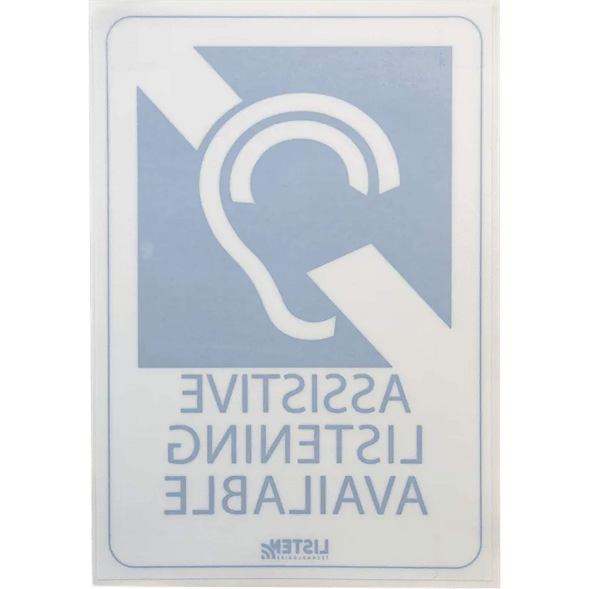 Listen Technologies LA-304 Assistive Listening Notification Signage Kit