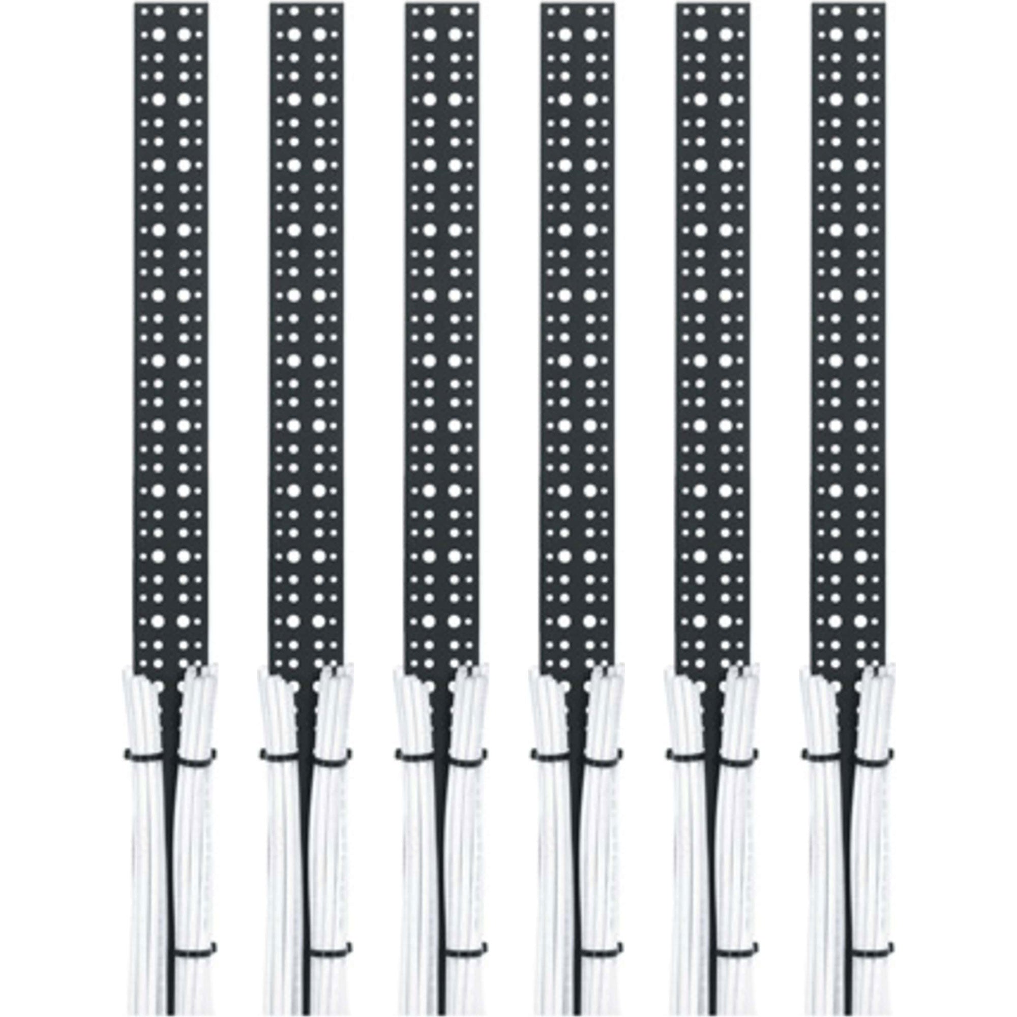 Middle Atlantic LACE-P Vertical Cable Lacer Strip 44U (6 Pack)