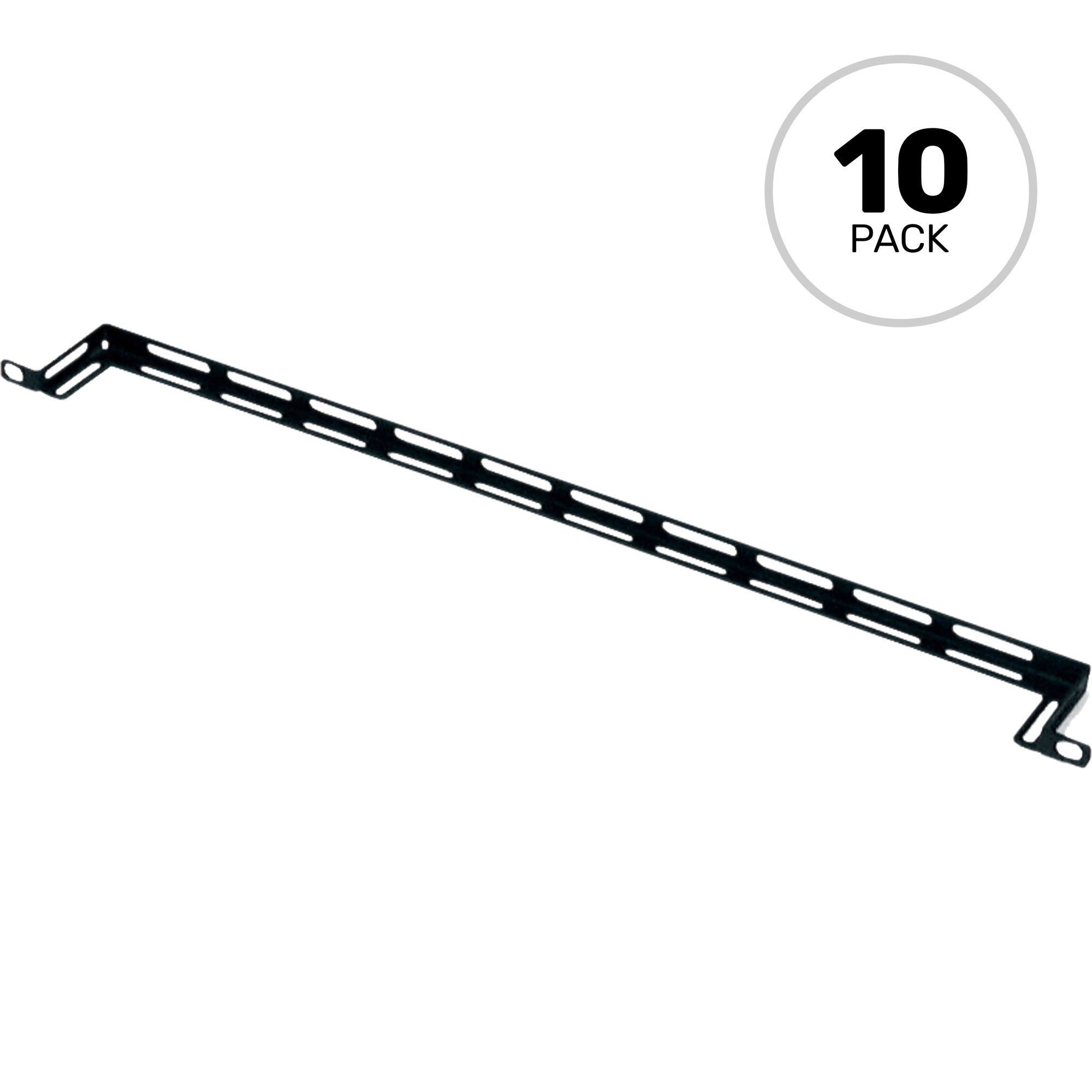 Middle Atlantic LBP-2A L-Shaped Lacing Bars with 2" Offset (10 Pack)