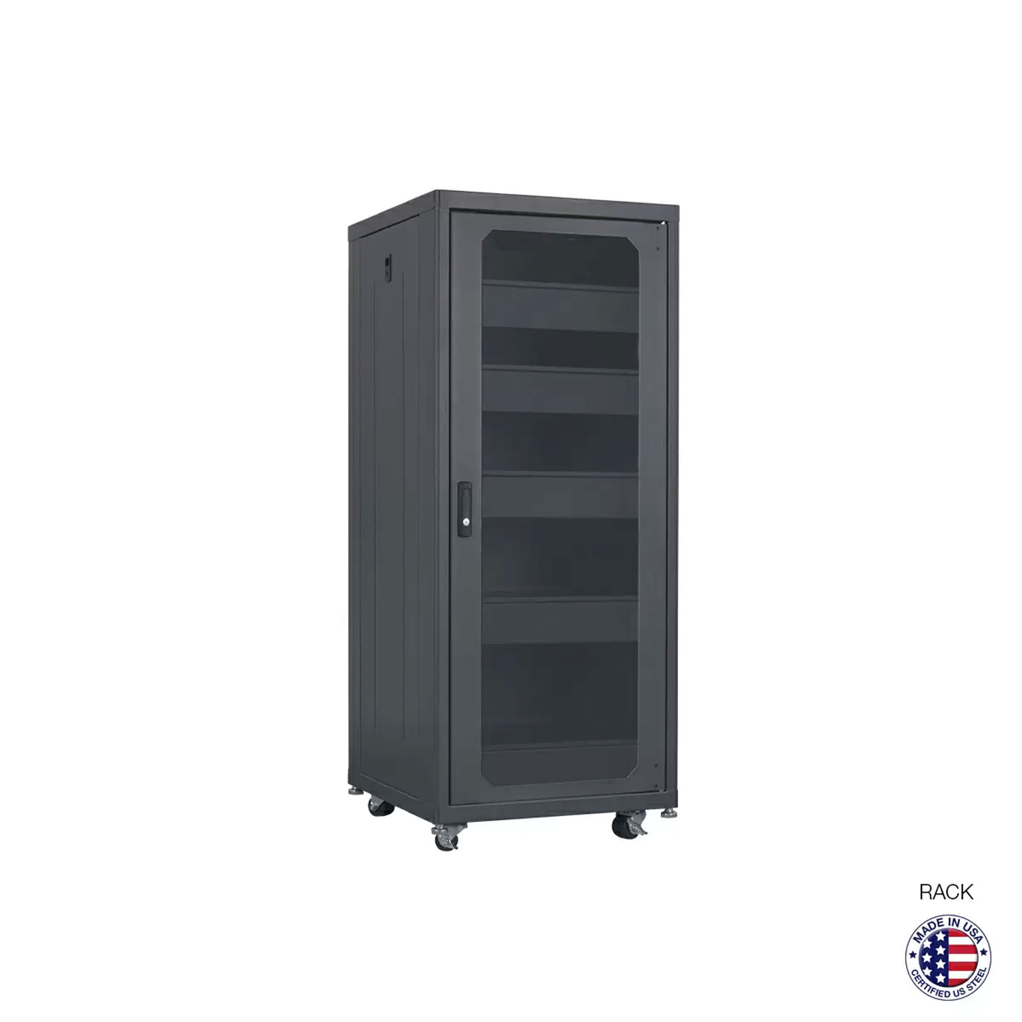 Lowell LCDR-2724 Configured Design Rack (27U x 24" Deep)
