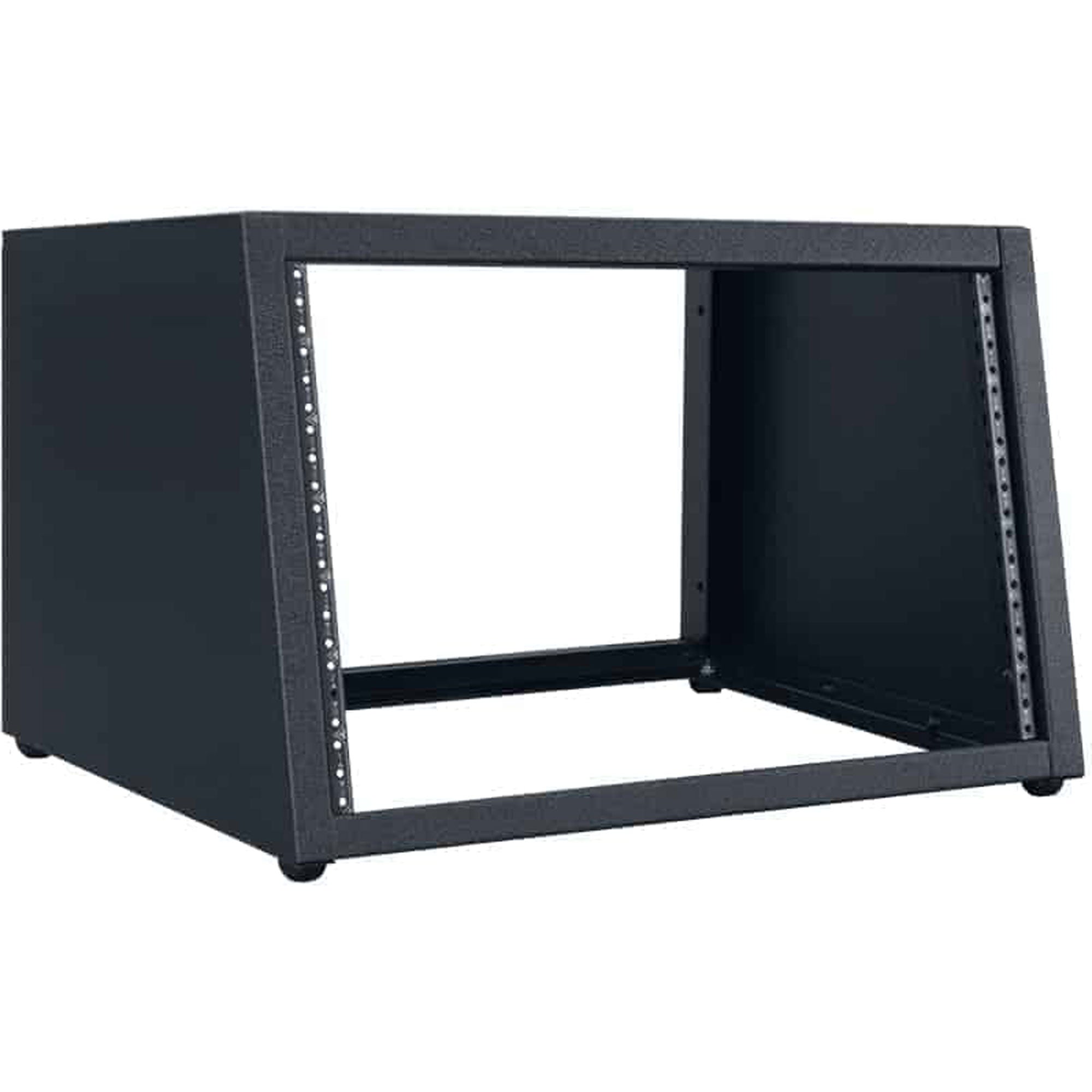 Lowell LDSR-718 Desktop Rack with Sloped Front (7U, 18" Deep)