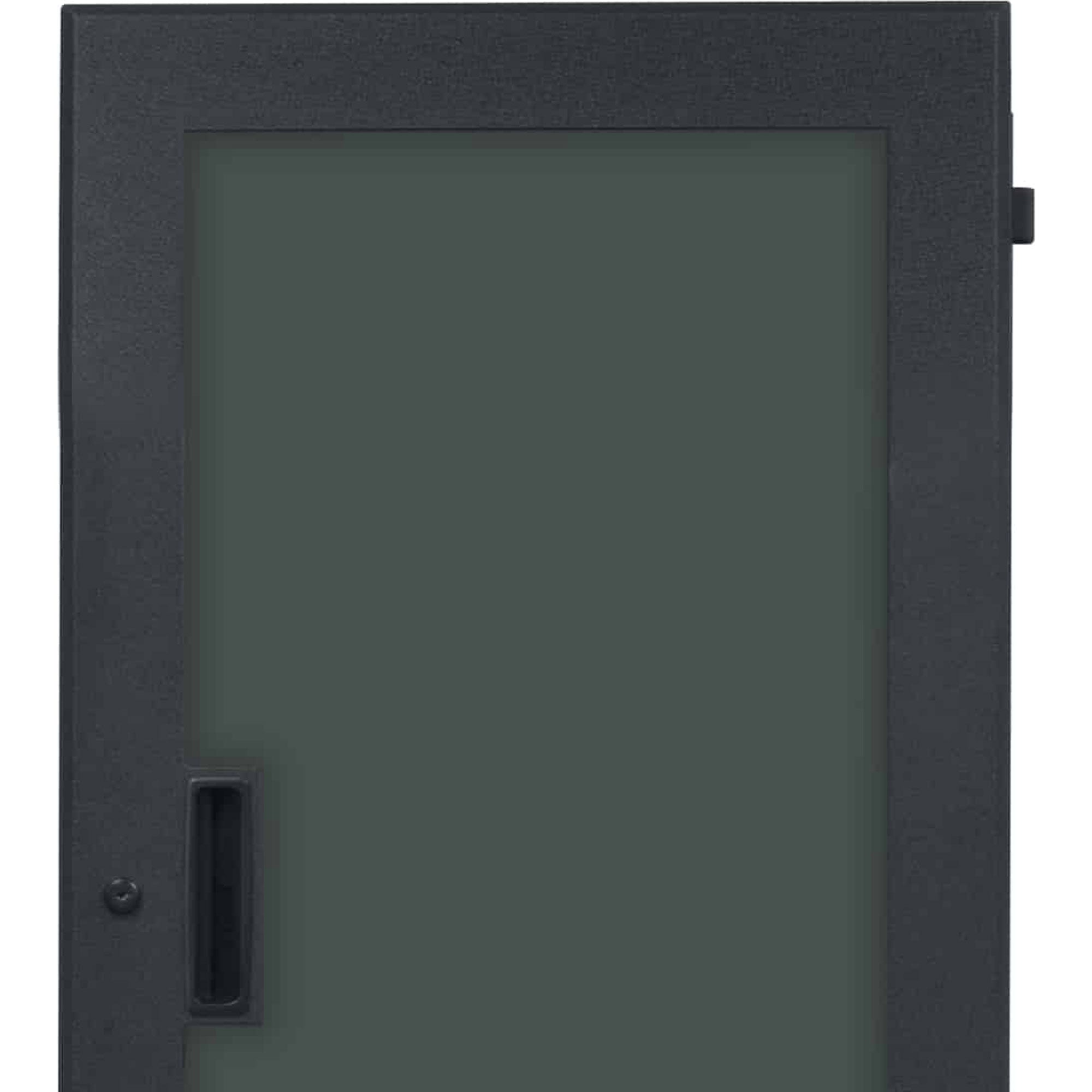 Lowell LFD-18P Locking Plexiglass Front Door (18U)