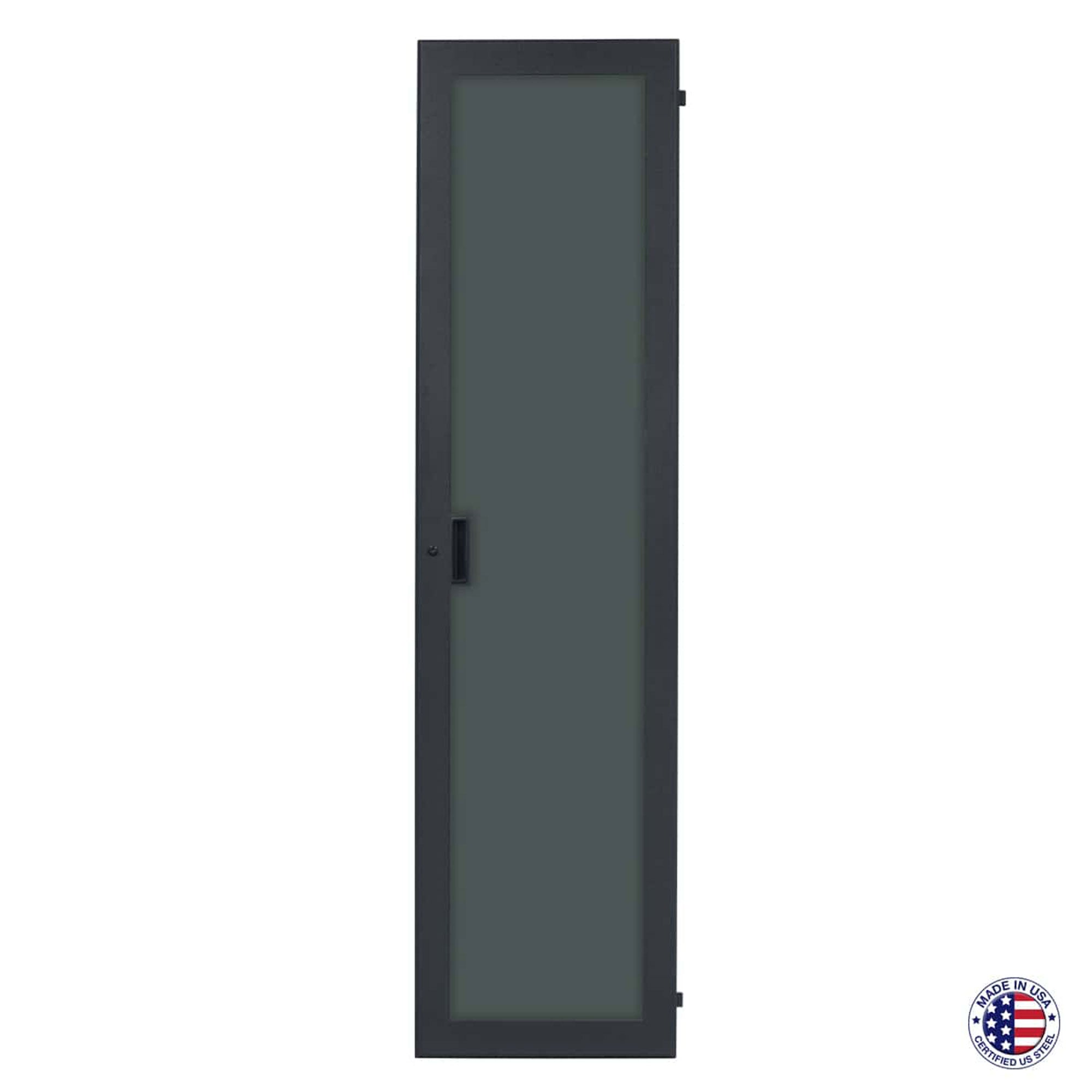 Lowell LFD-18P Locking Plexiglass Front Door (18U)