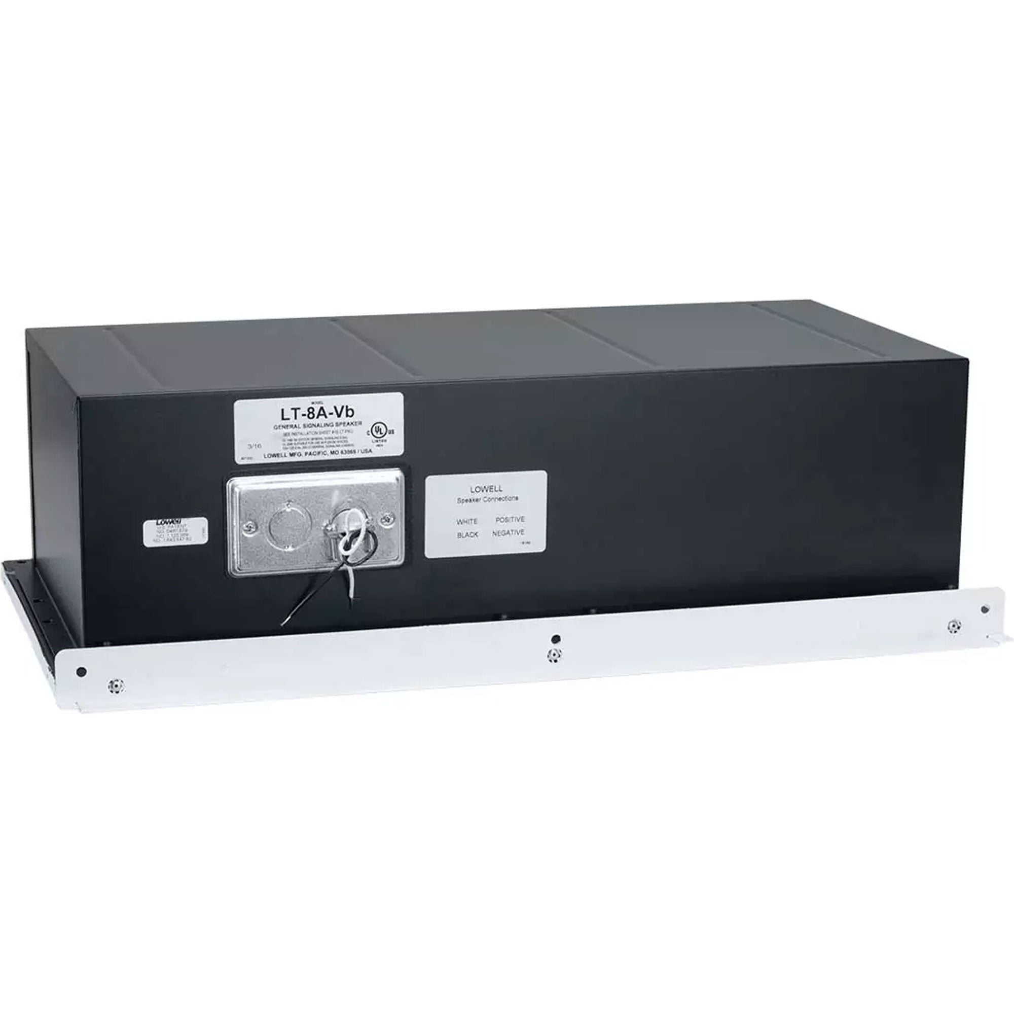 Lowell LT-8A-VB Suspended Ceiling 8" Speaker with Backbox (1' x 2')