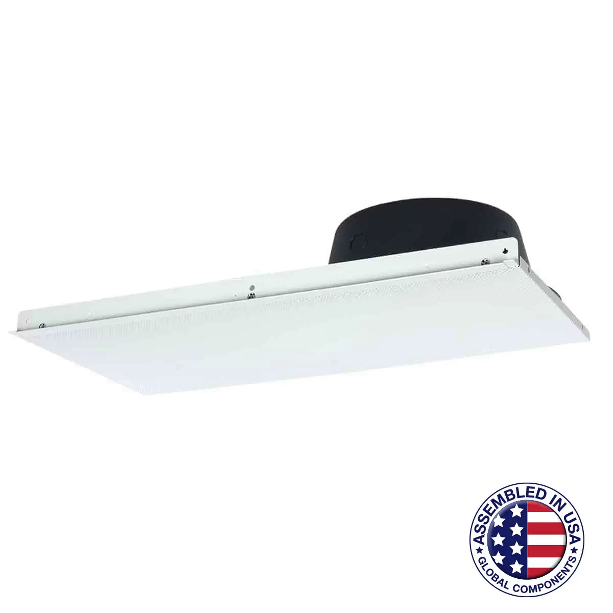 Lowell LT-810-72-BB-VC Suspended Ceiling 8" Speaker with Backbox and Volume Control (1' x 2', 2 Pack)