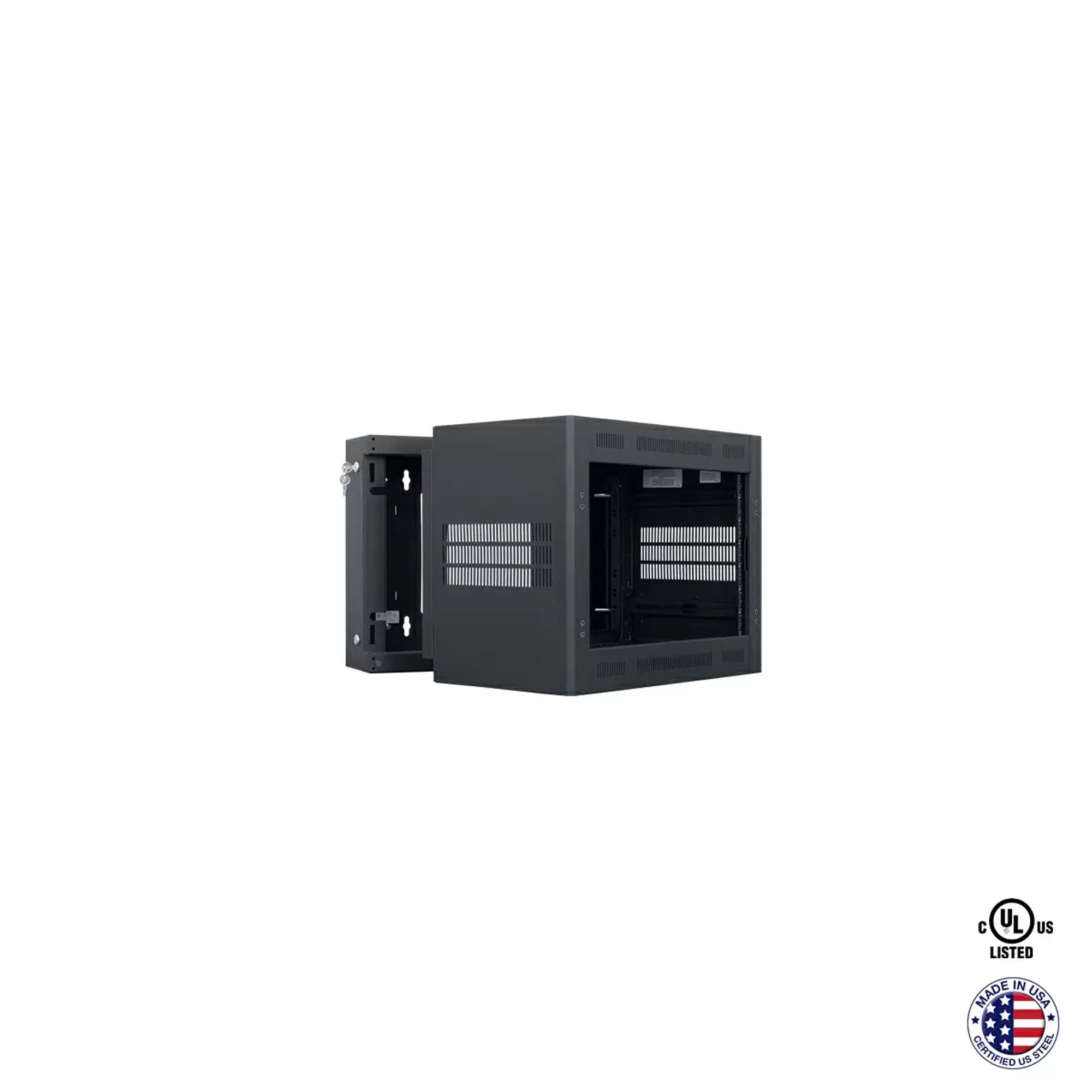 Lowell LWR-719 19" 7U Wall Mount Rack