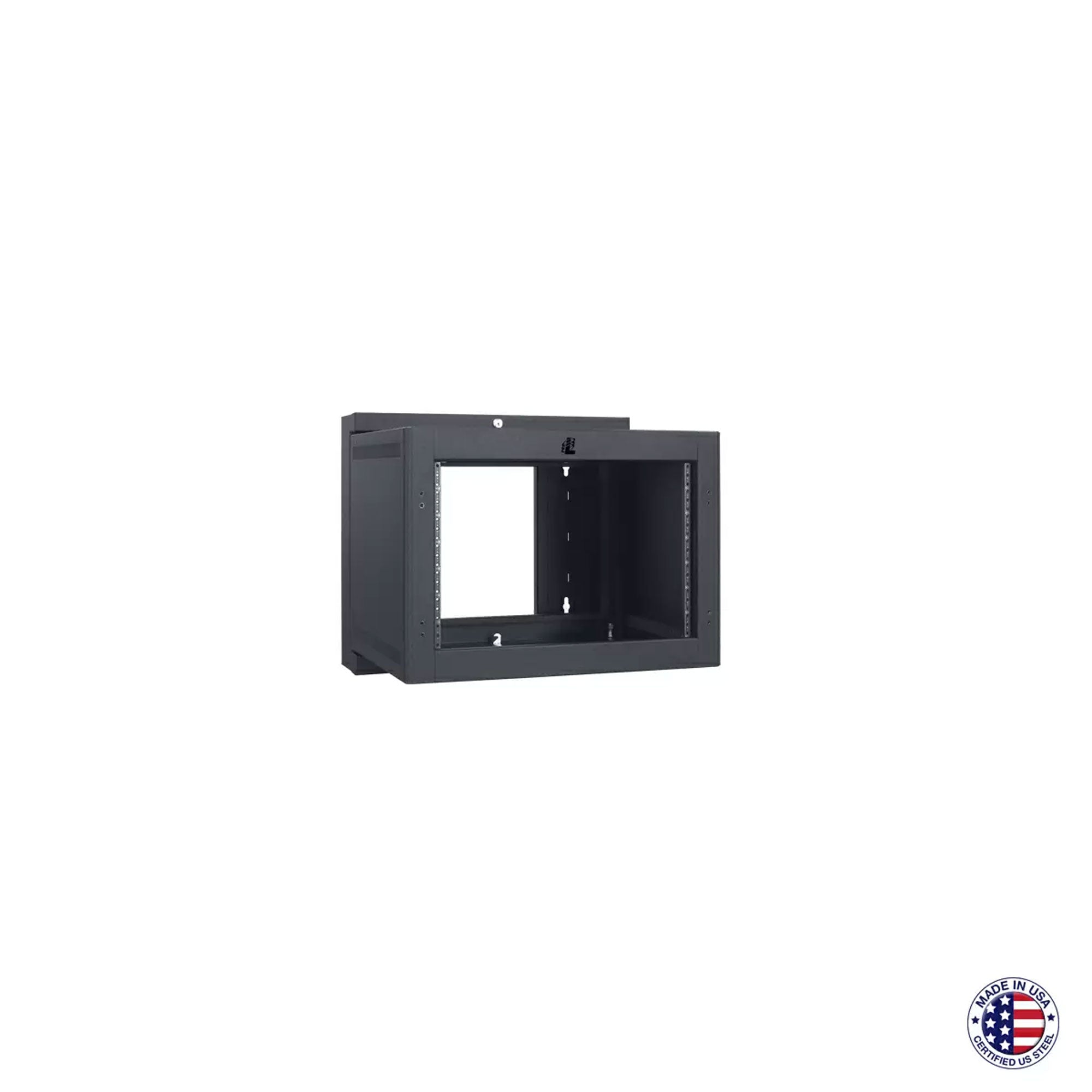 Lowell LWSR-722 22" 7U Wall Swing-Open Rack