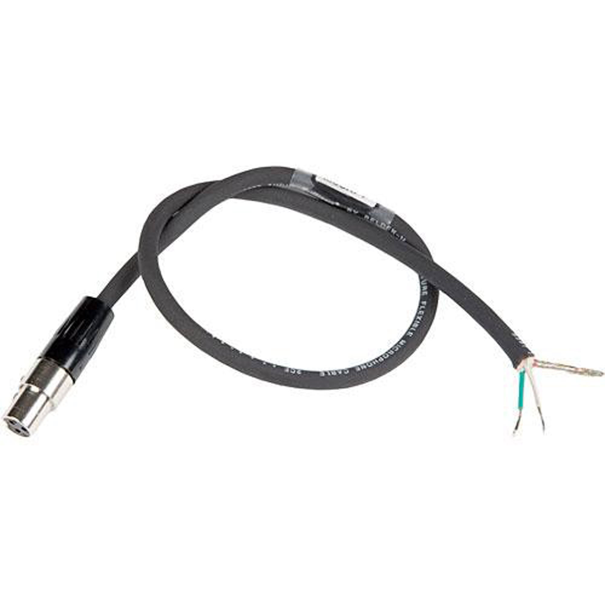 Lectrosonics MCSRPT 15" Audio Cable TA3F Plug to Stripped Tinned Leads for SR Receiver