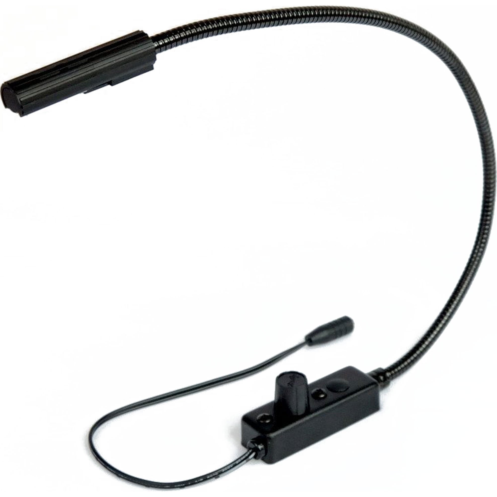 Littlite L-7/18-LED-BLUE Gooseneck Lampset with Blue/White Light & US Power Supply (18")