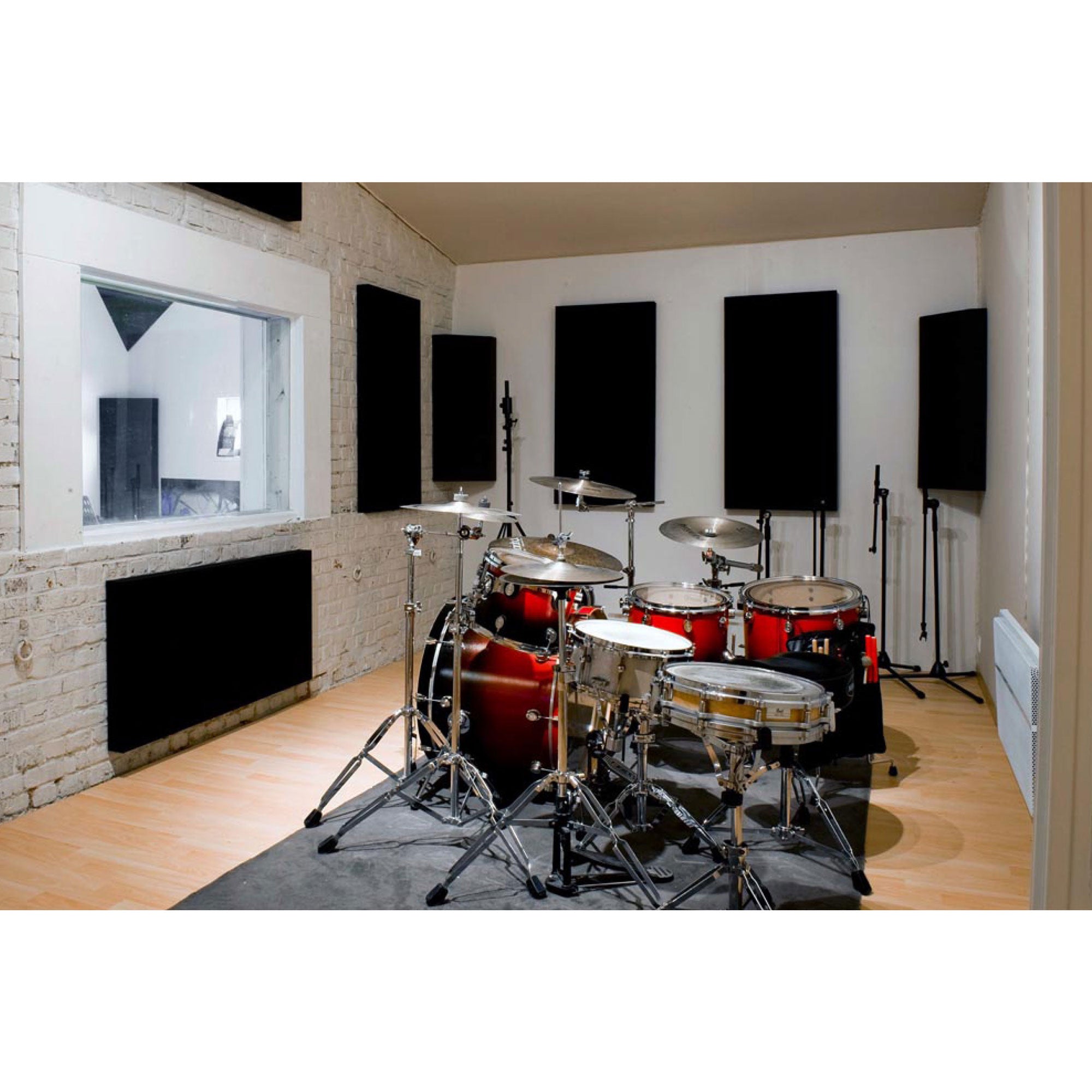 Primacoustic London Bass Trap Kit (Two 24 x 48" Panels, Black)