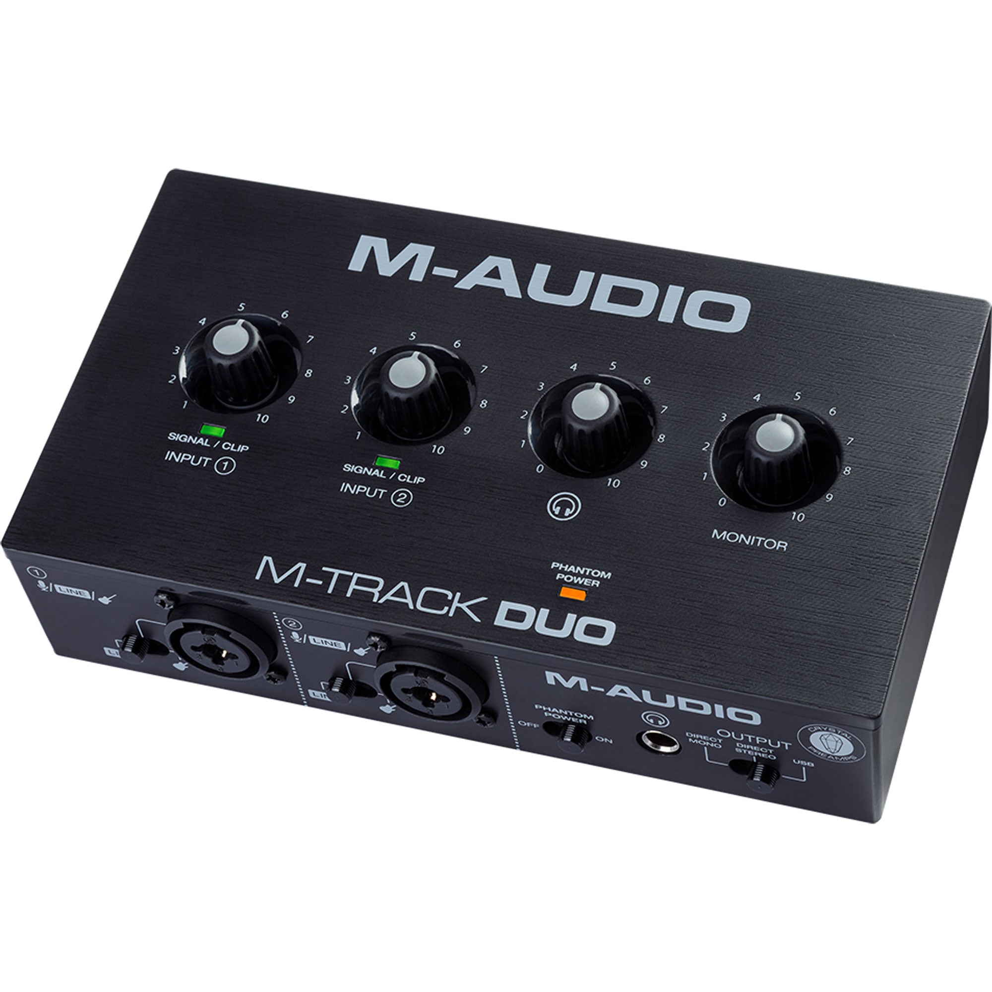 M-Audio M-Track Duo Desktop 2x2 USB Audio Interface