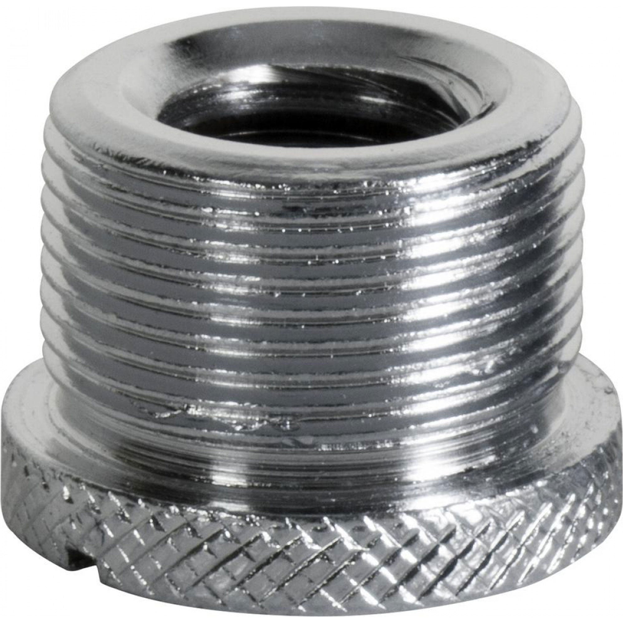 On-Stage MA-300 5/8" Male to 3/8" Female Mic Screw Adapters with Flange (2 Pack)