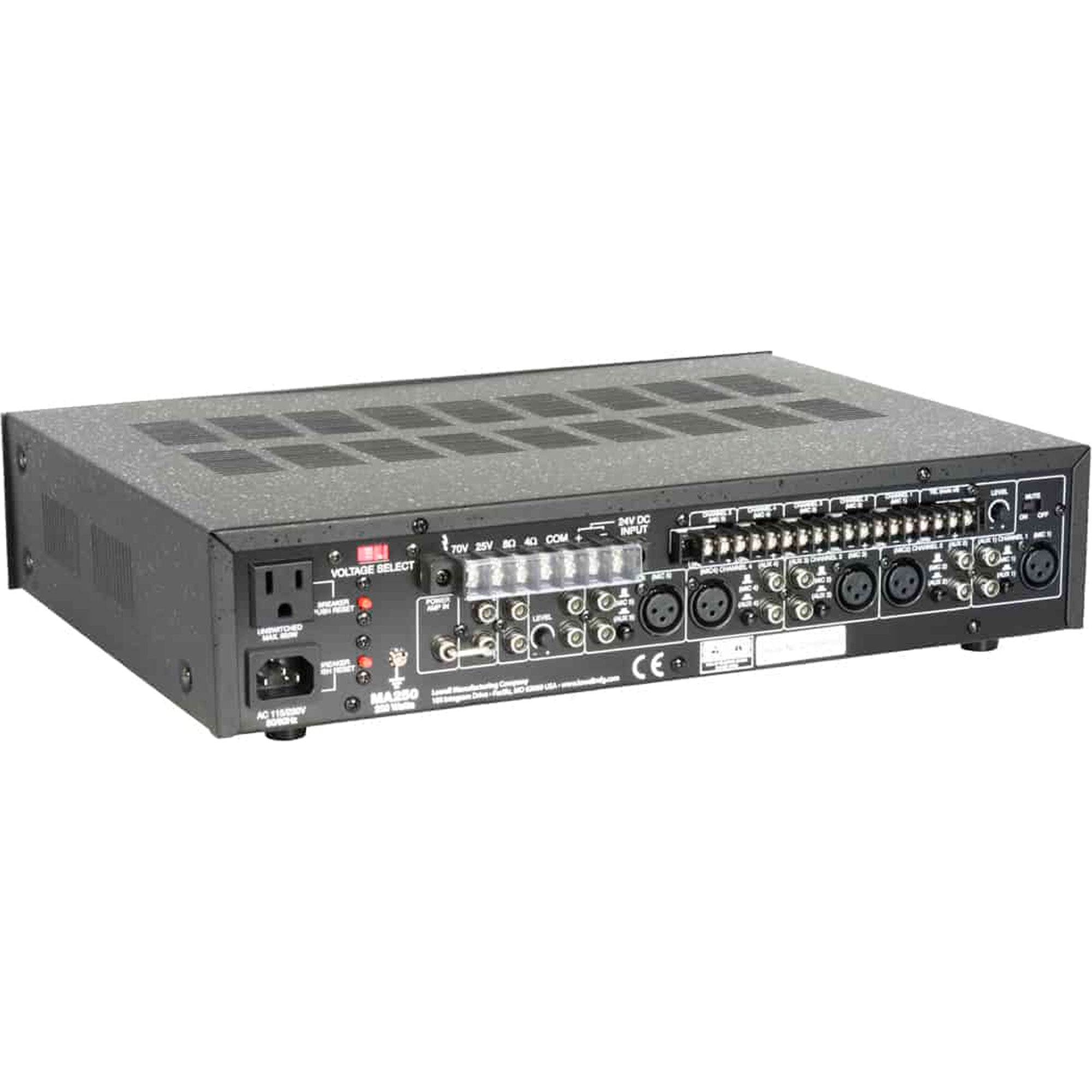 Lowell MA250 Standalone Mixer/Amplifier (250W)