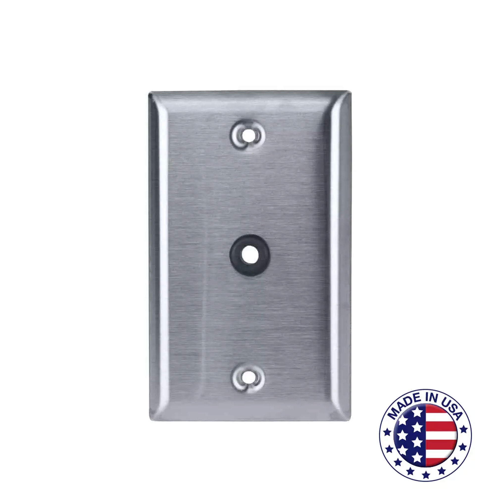 Lowell MCP14 Punched Wall Plate (.375" Hole)