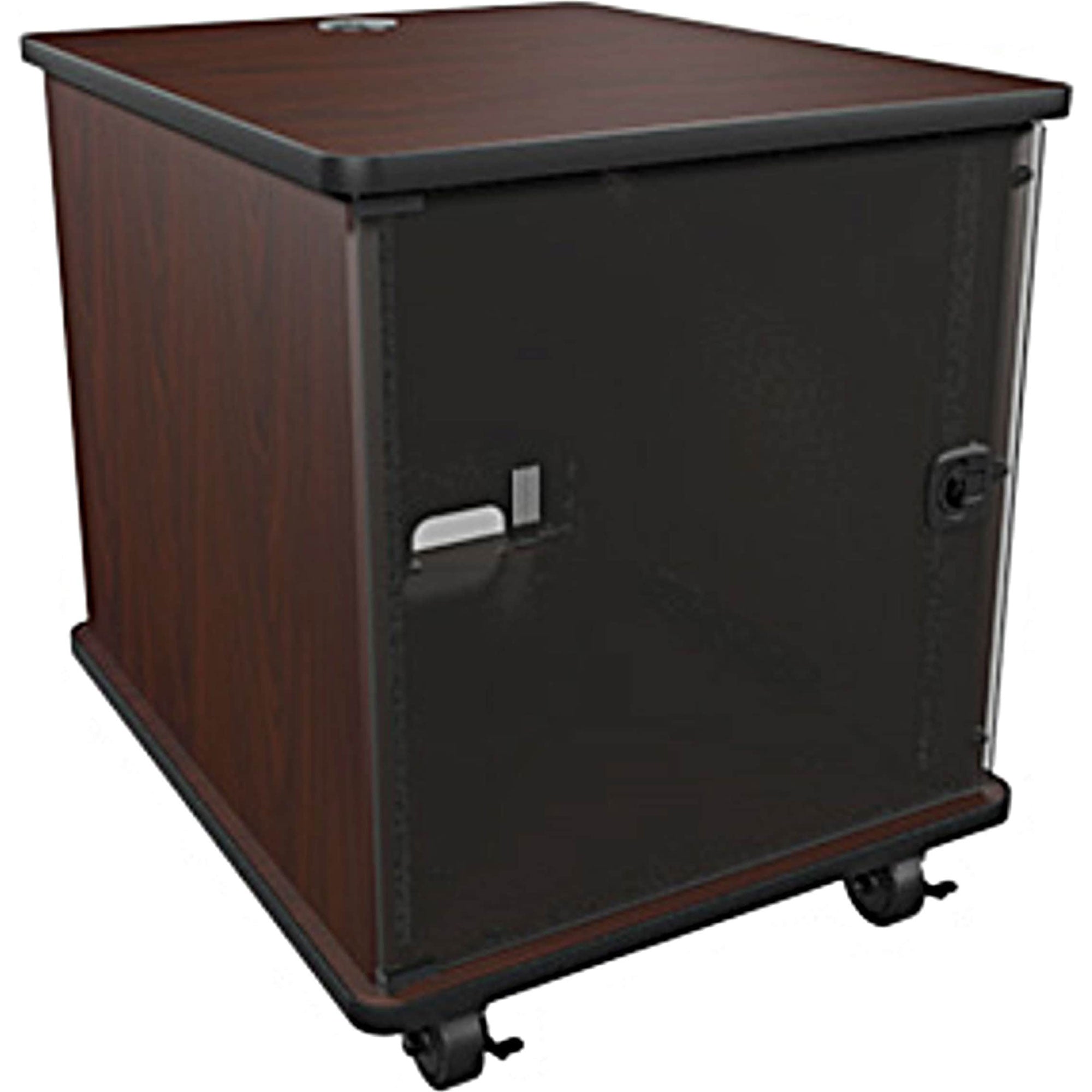 Middle Atlantic MFR-1227GC Mobile Furniture Rack 12U (Grained Dark Cherry)