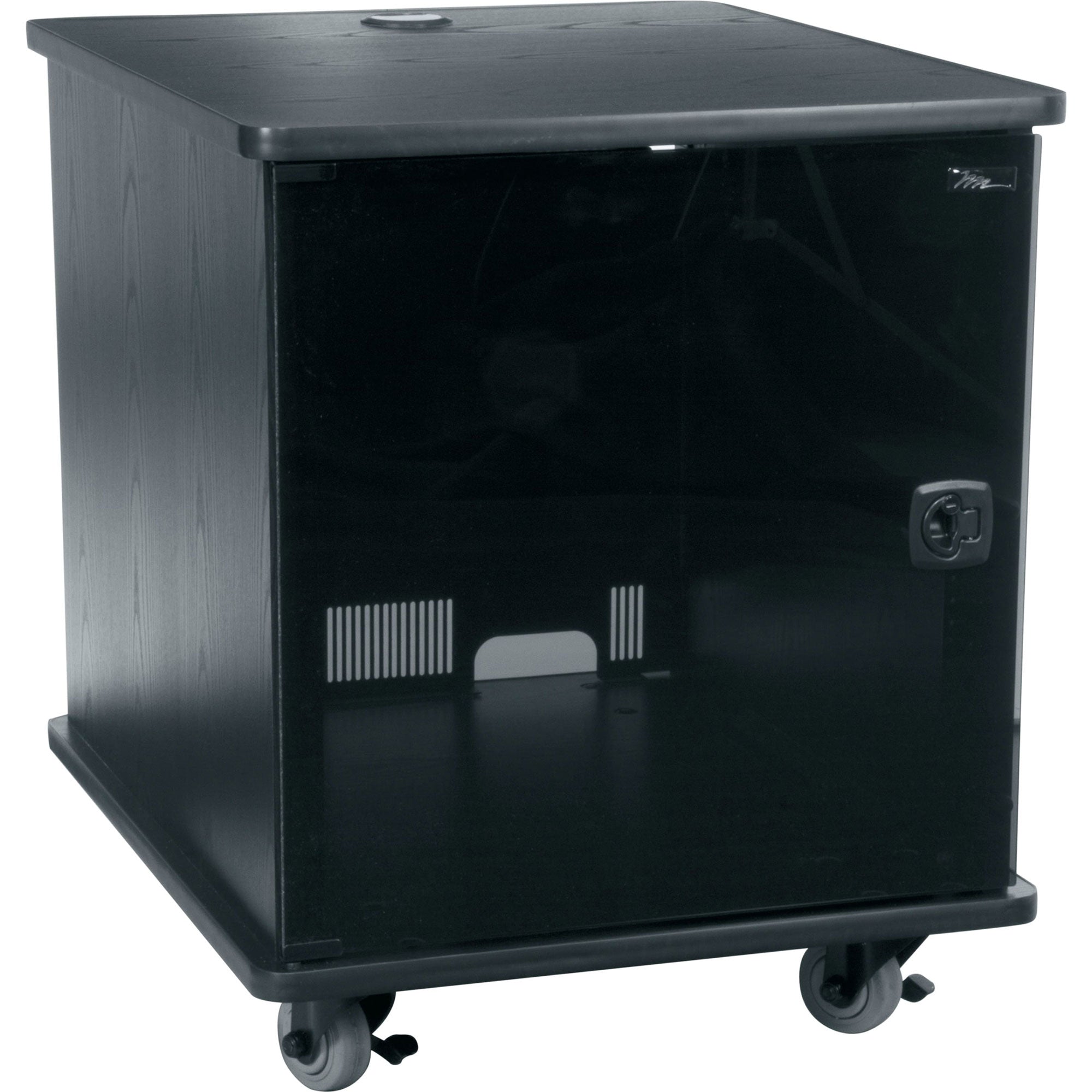 Middle Atlantic MFR-1227GE Mobile Furniture Rack 12U (Grained Ebony Ash)