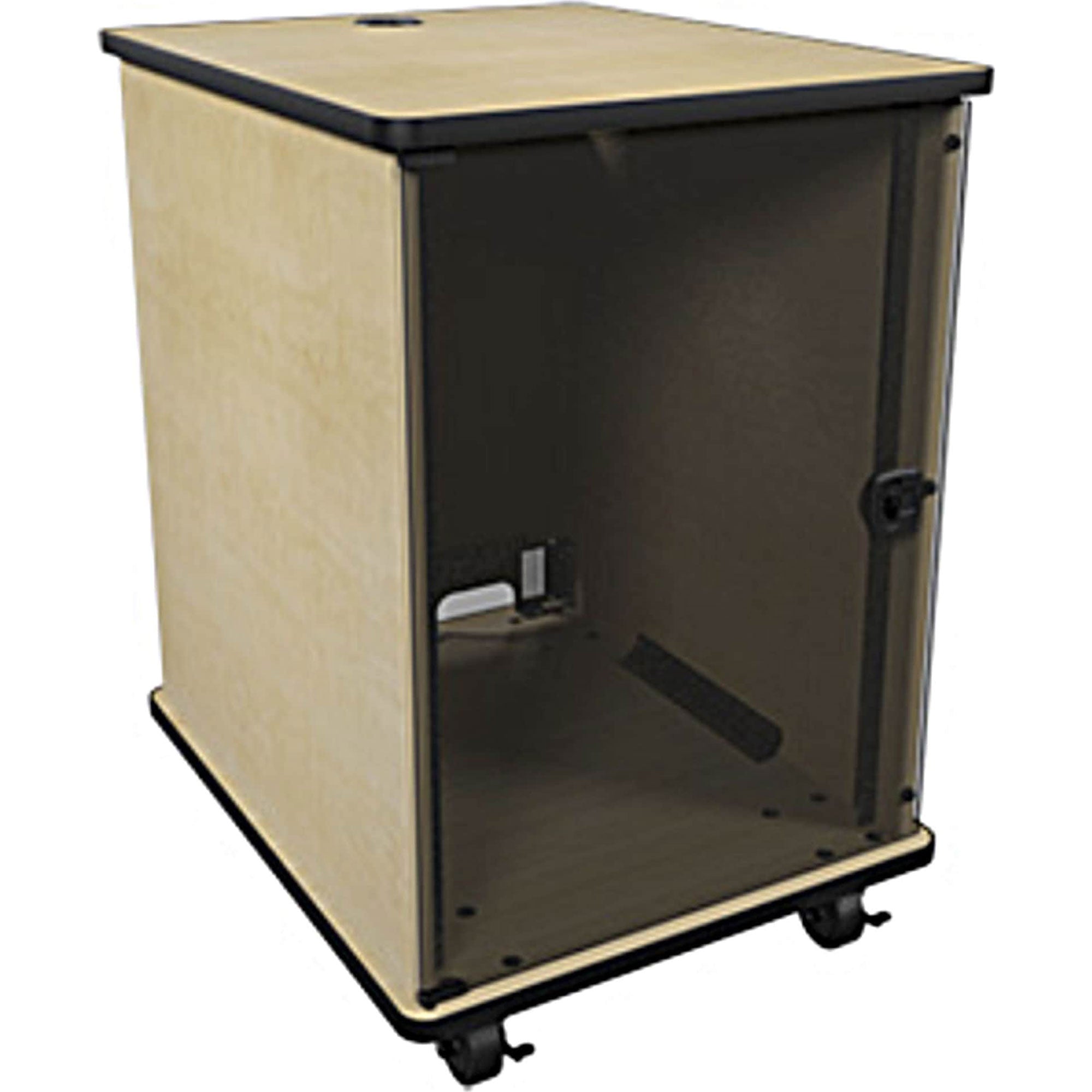 Middle Atlantic MFR-1627KM Mobile Furniture Rack 16U (Knotted Maple)