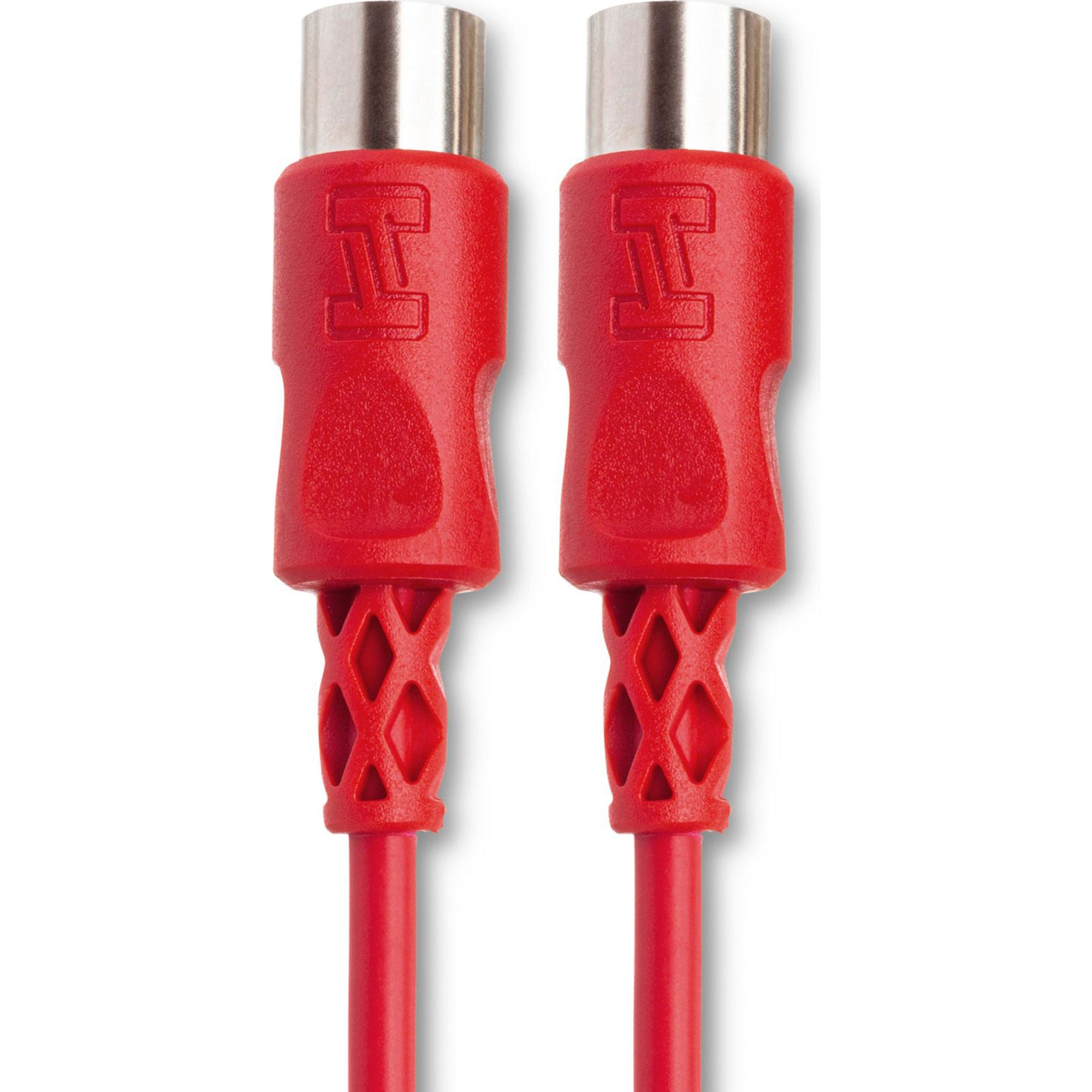 Hosa MID-303RD MIDI Cable (3', Red)