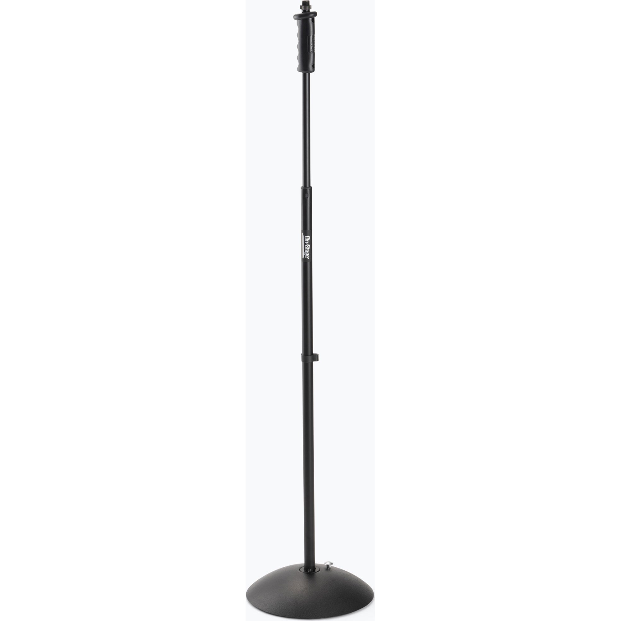 On-Stage MS7255PG ProGrip Dome Base Microphone Stand (Black)