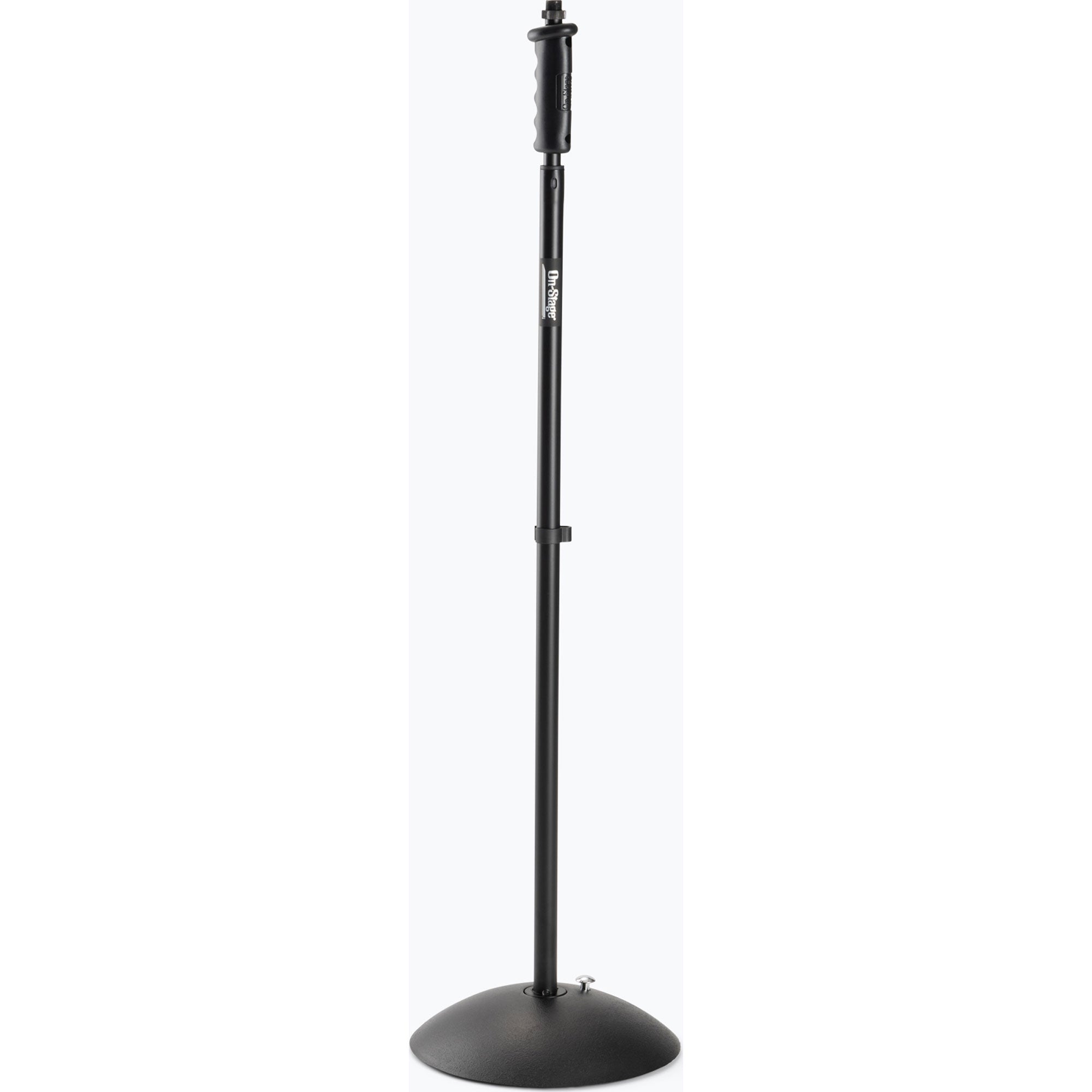 On-Stage MS7255PG ProGrip Dome Base Microphone Stand (Black)