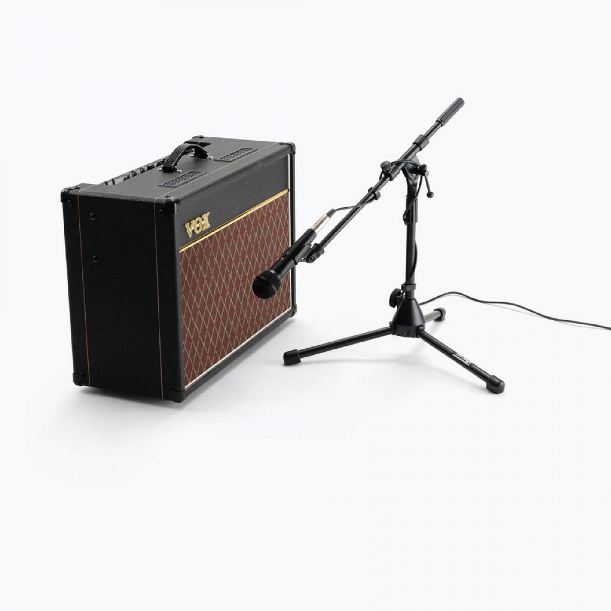 On-Stage MS7411B Kick Drum / Amp Tripod Mic Stand with Boom