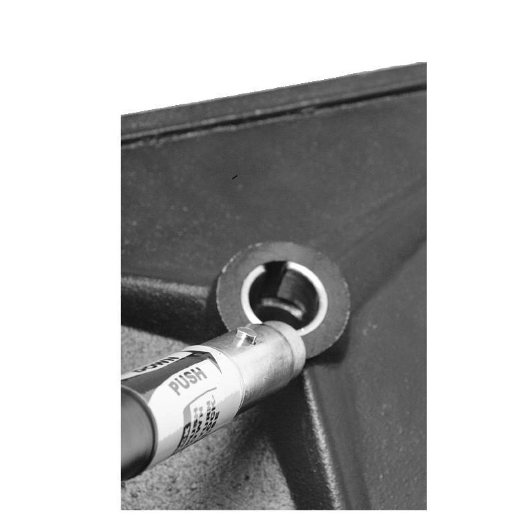 On-Stage MS7625B Hex-Base Quarter-Turn Threadless Microphone Stand (Black)