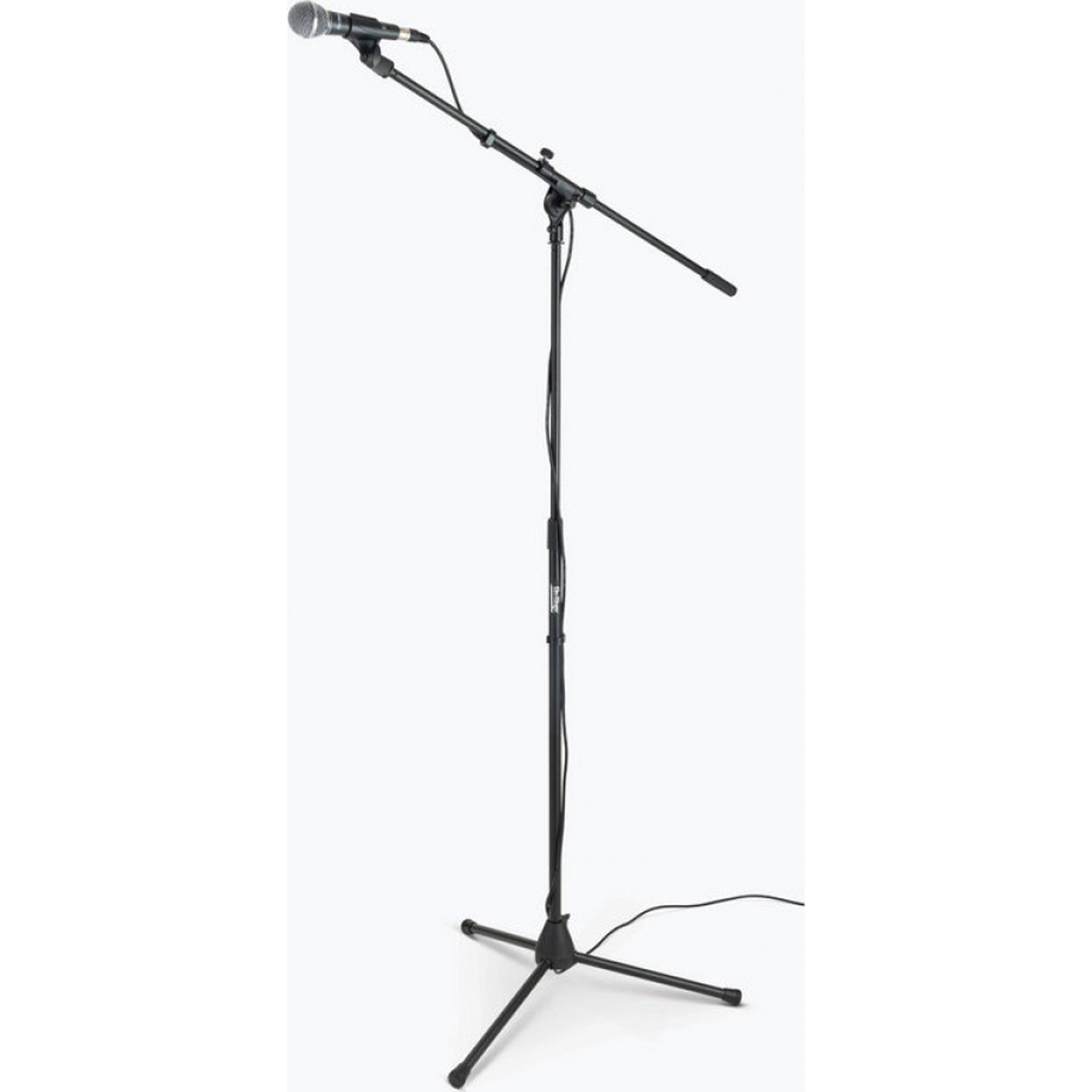 On-Stage MS7701B Tripod Base Euro-Style Microphone Boom Stand (Black)