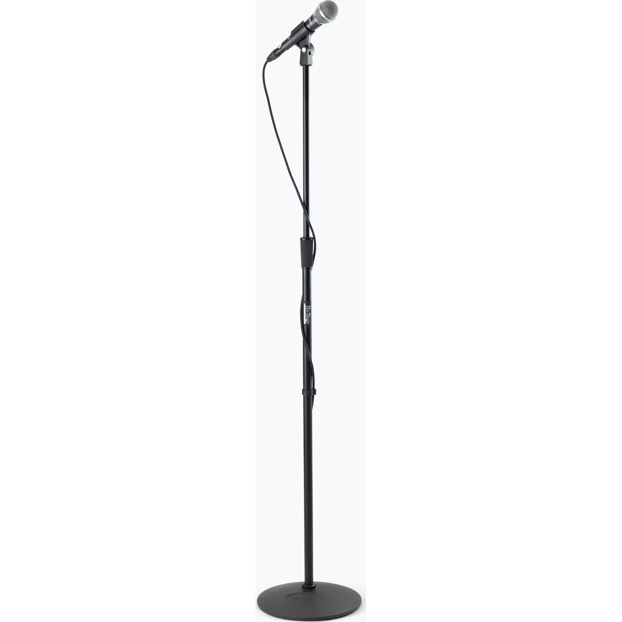 On-Stage MS9210 Heavy Duty Mic Stand with 10" Base