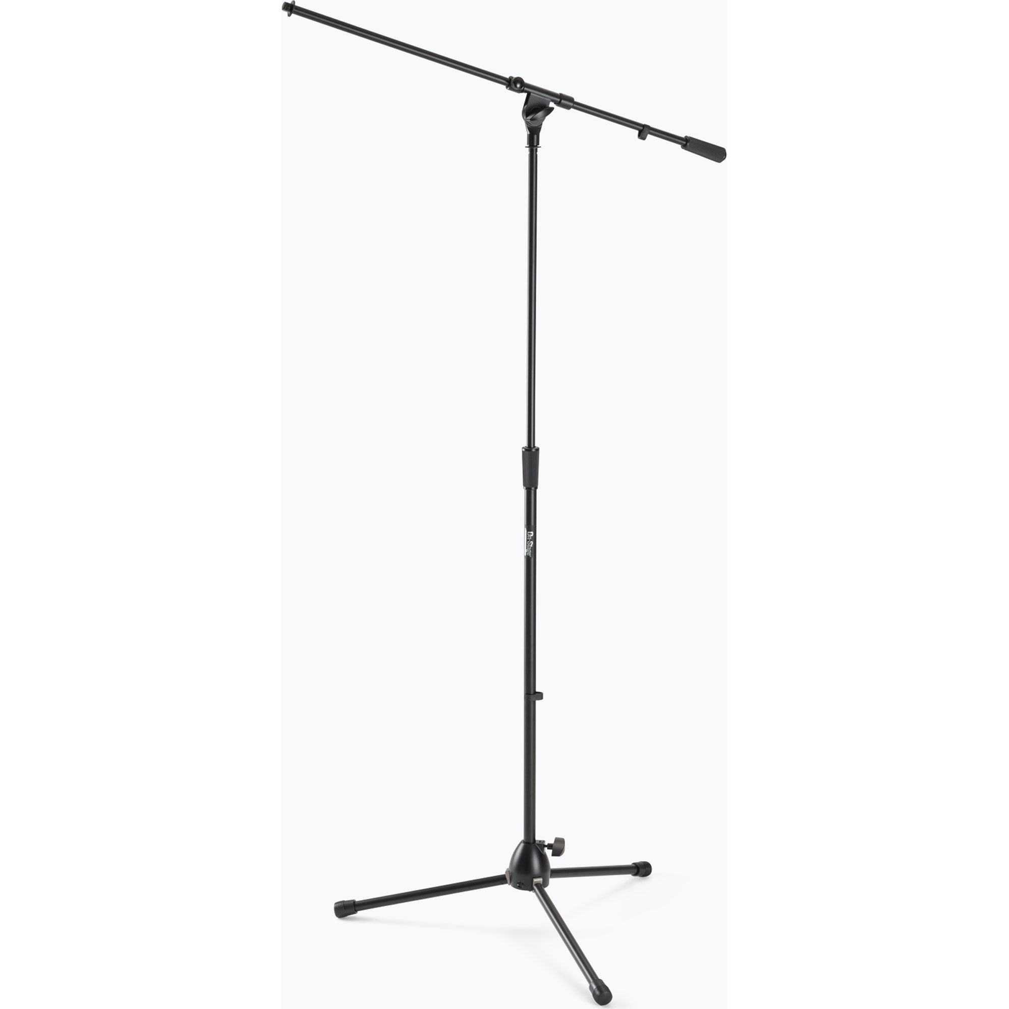 On-Stage MS9701B+ Heavy-Duty Euro Boom Microphone Stand (Black)