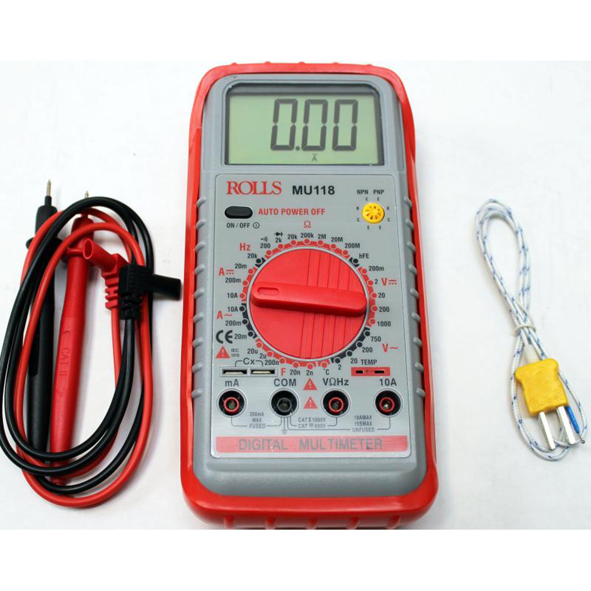 Rolls MU118 Digital Multimeter
