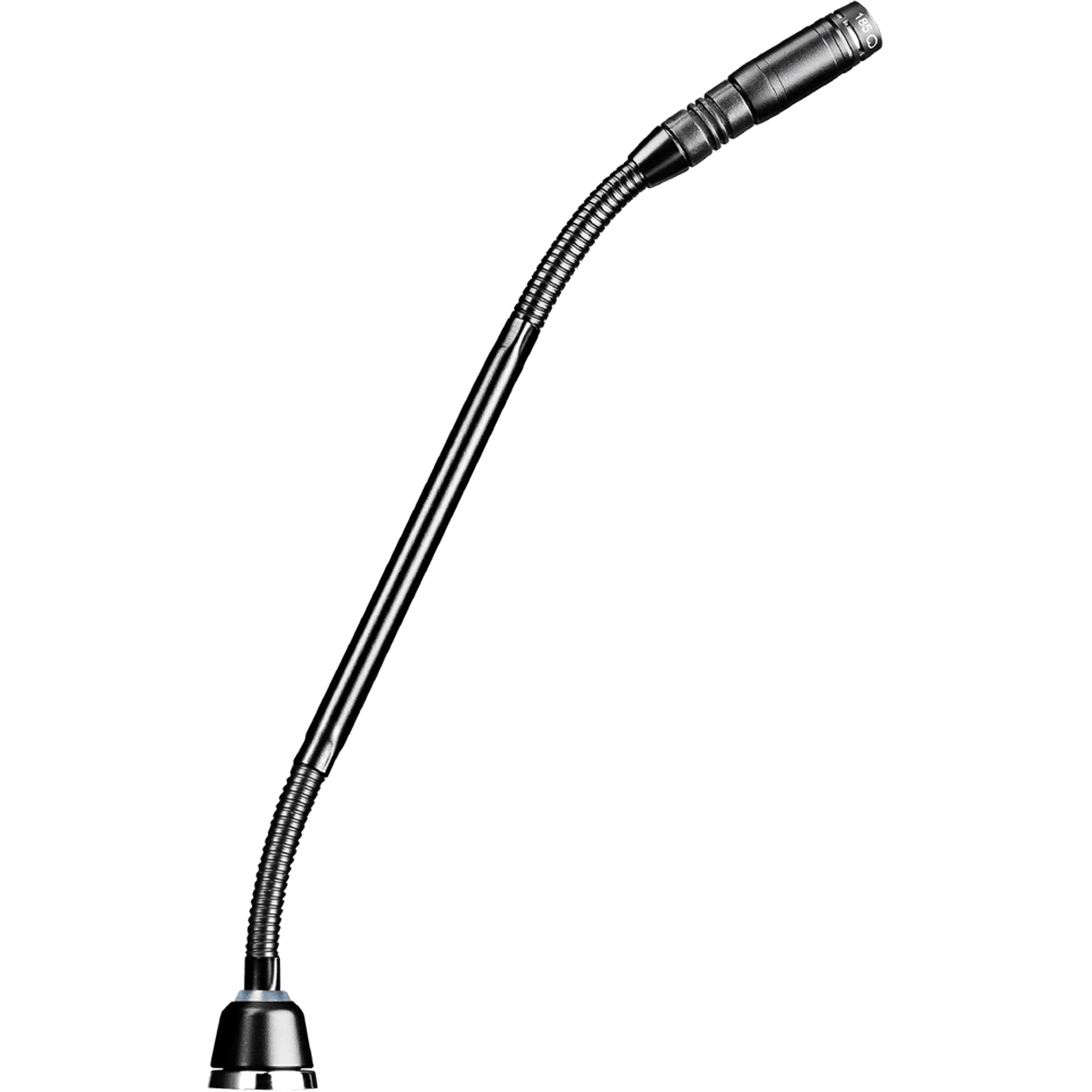 Shure MX410LPDF/S 10" Dualflex Gooseneck Mic without Surface Mount Preamp (Black, Supercardioid)