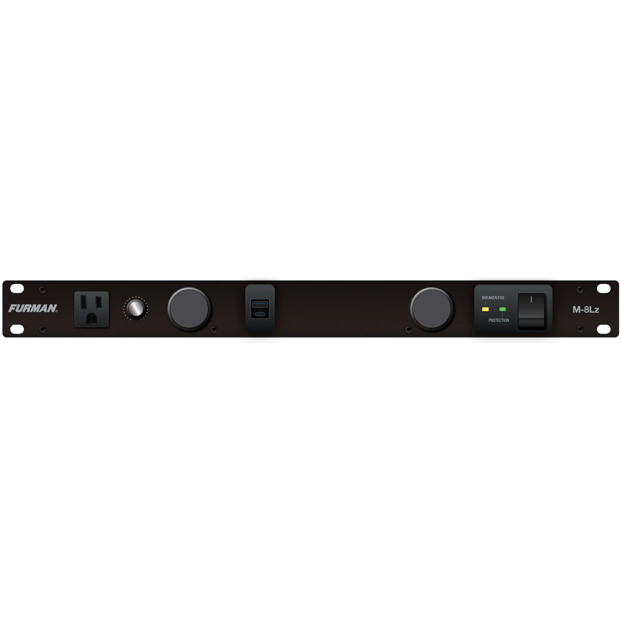 Furman M-8Lz Merit Series 9-Outlet Conditioner with Pull-Out Lights and EVS Surge Protection