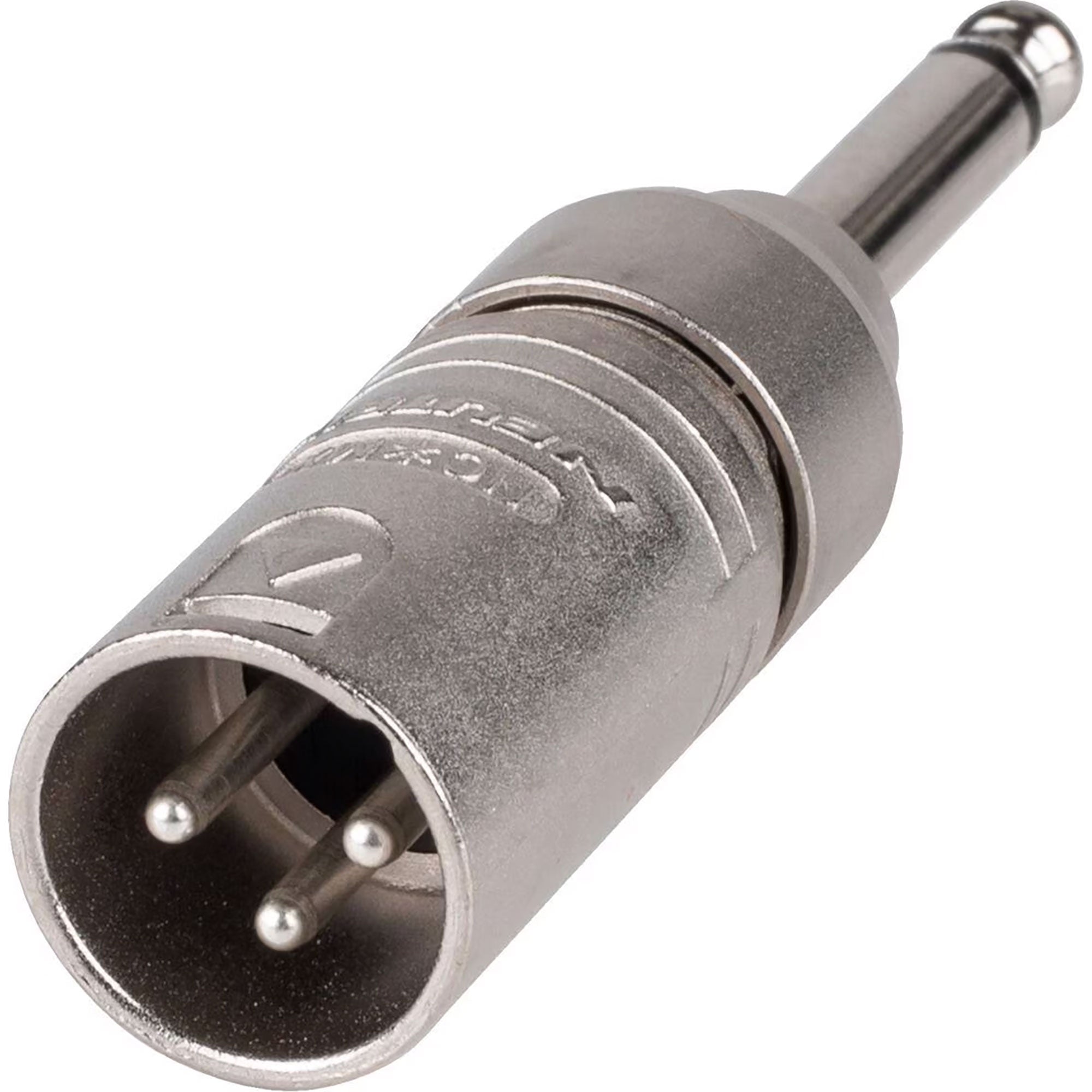 Neutrik NA2MP 3-Pin XLR Male to Mono 1/4" Plug Adapter (Box of 25)