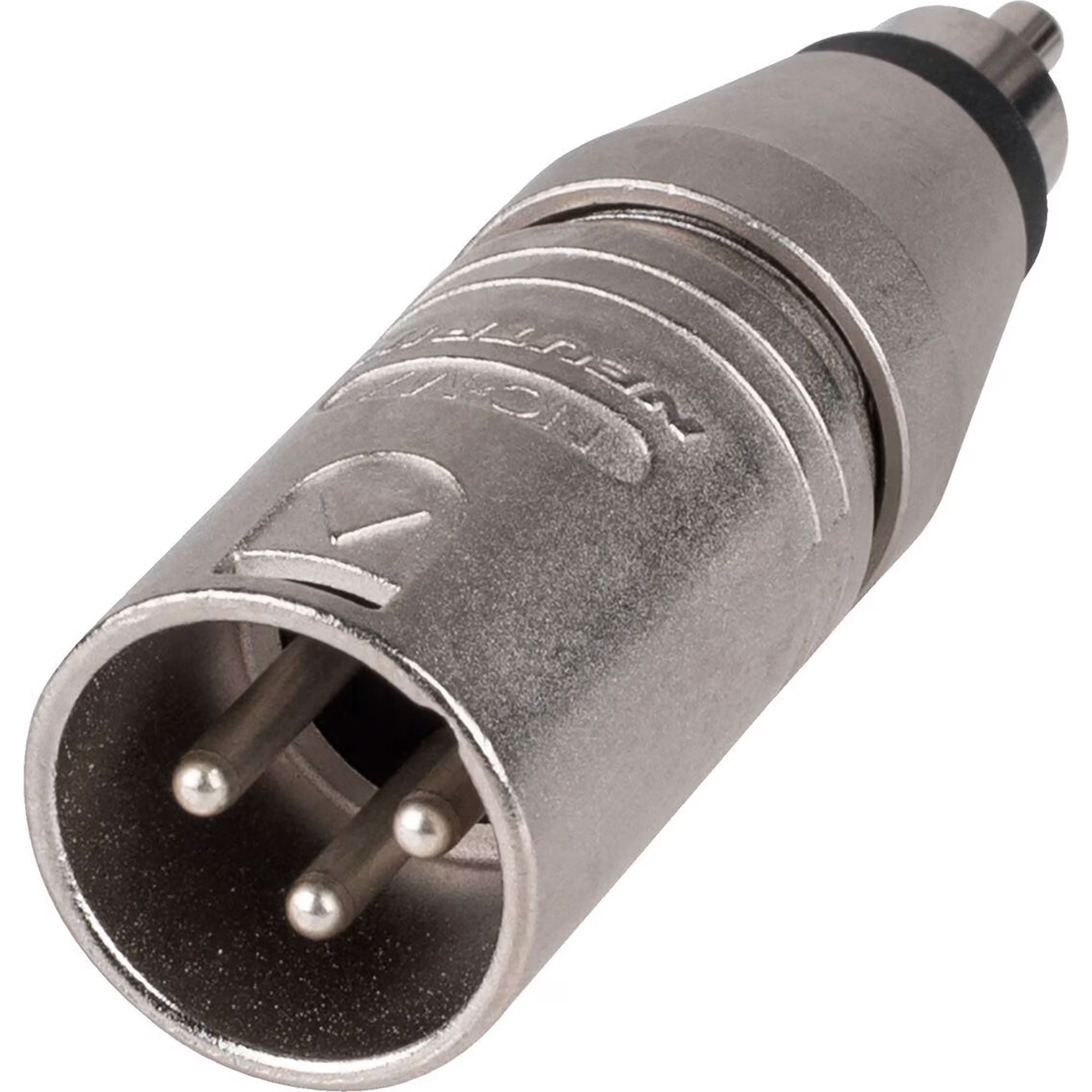 Neutrik NA2MPMM 3-Pin XLR Male to Male RCA Plug Adapter