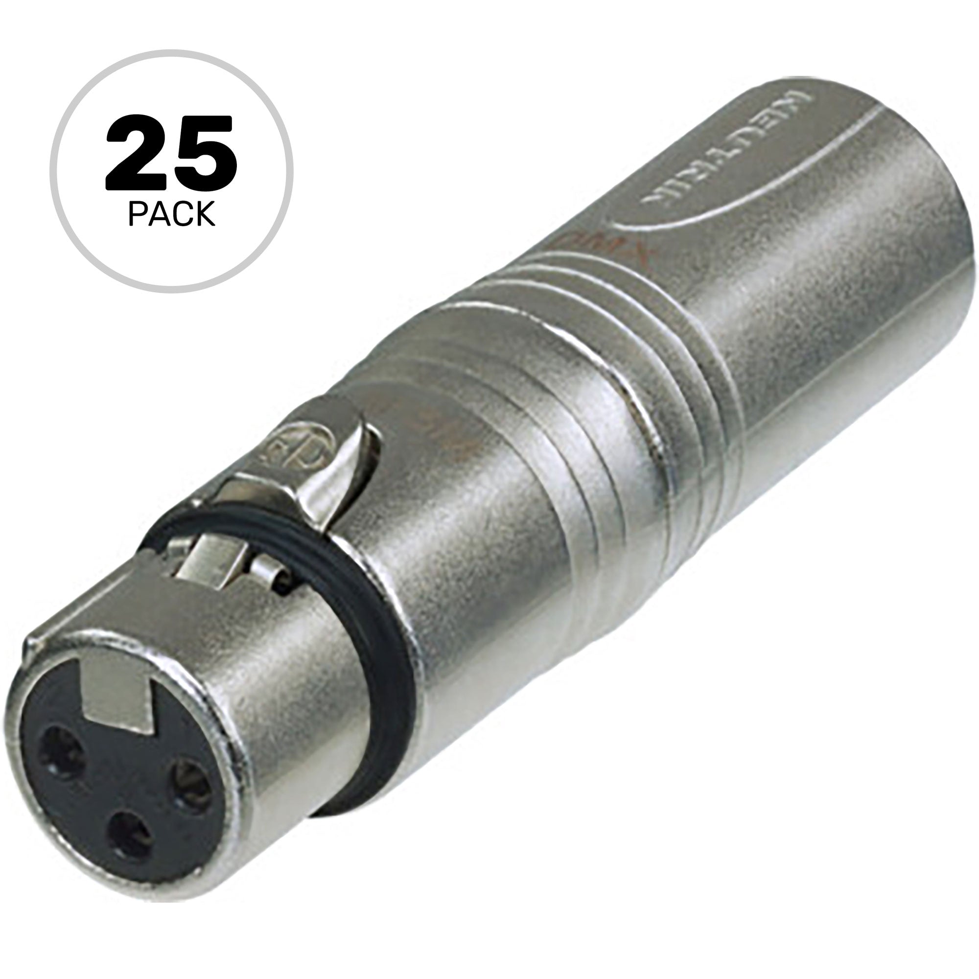 Neutrik NA3F5M 3-Pin XLR Female to 5-Pin XLR Male Adapter (Box of 25)