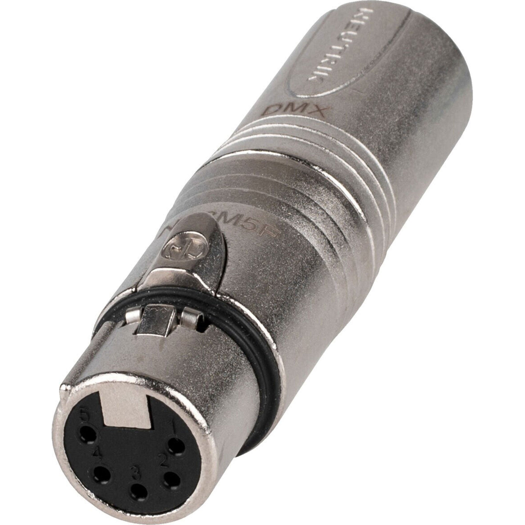 Neutrik NA3M5F 3-Pin XLR Male to 5-Pin XLR Female Adapter (Box of 25)
