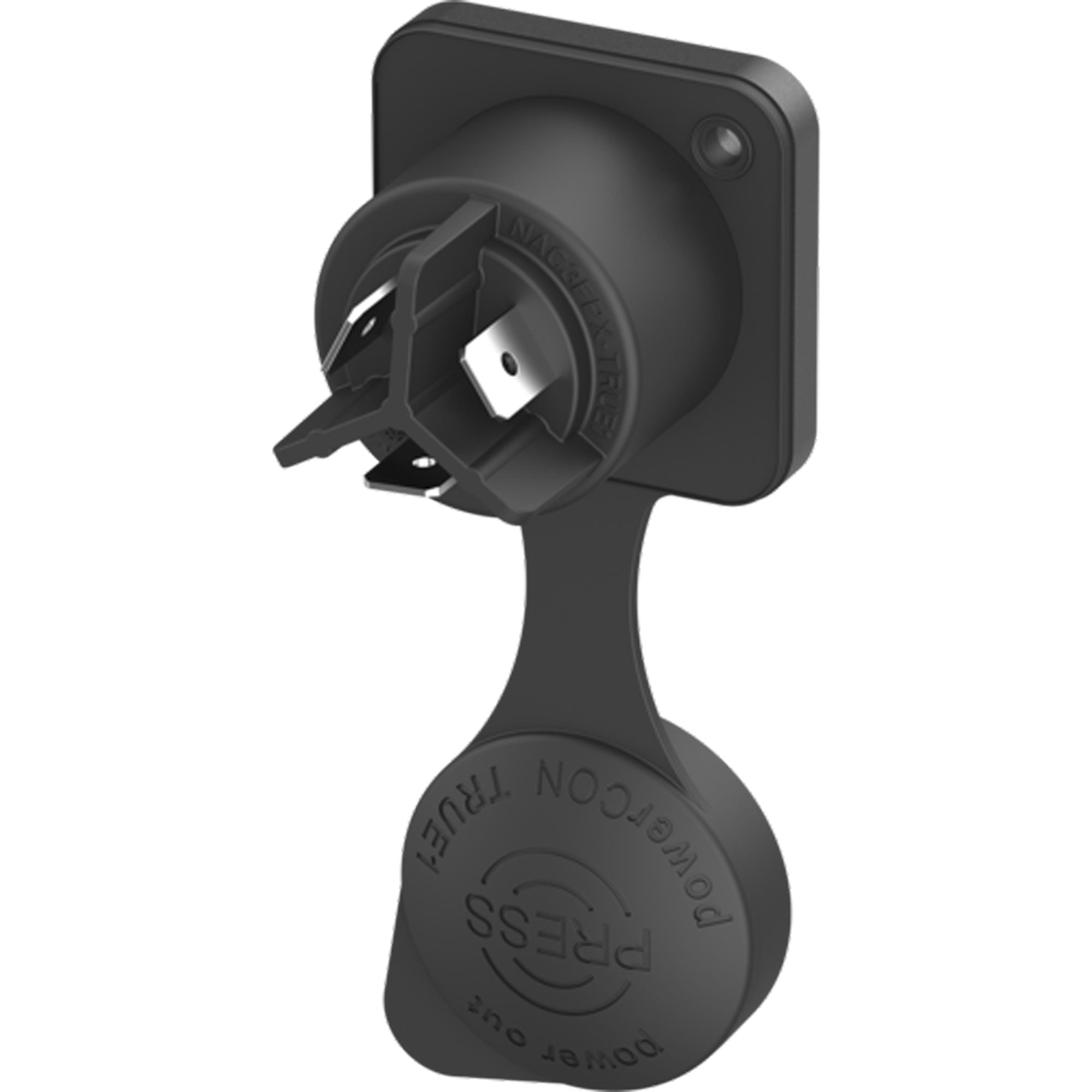 Neutrik NAC3FPX-TRUE1 powerCON TRUE1 TOP Appliance Outlet (1/4" Flat Tabs)