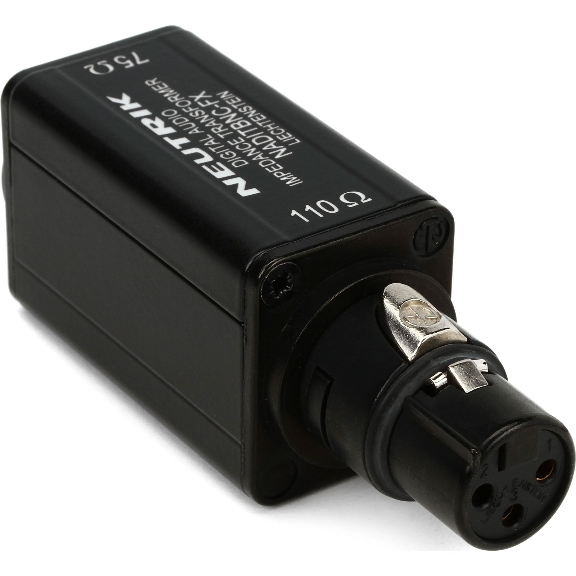 Neutrik NADITBNC-FX AES/EBU Impedance Transformer 110 to 75 Ohm (Box of 25)