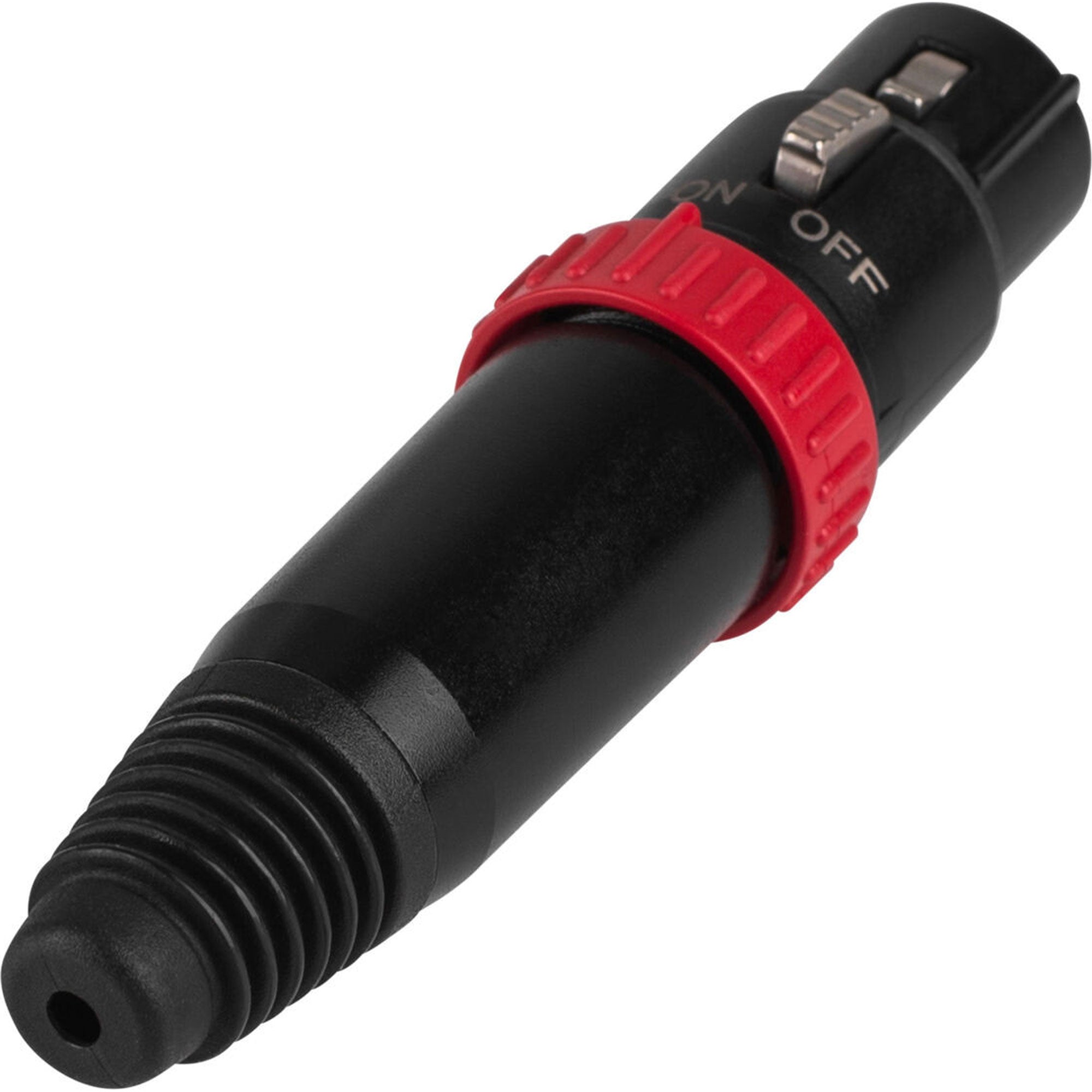 Neutrik NC3FXS-B Female 3-Pin XLR Cable Connector with Switch (Black/Gold, Box of 50)