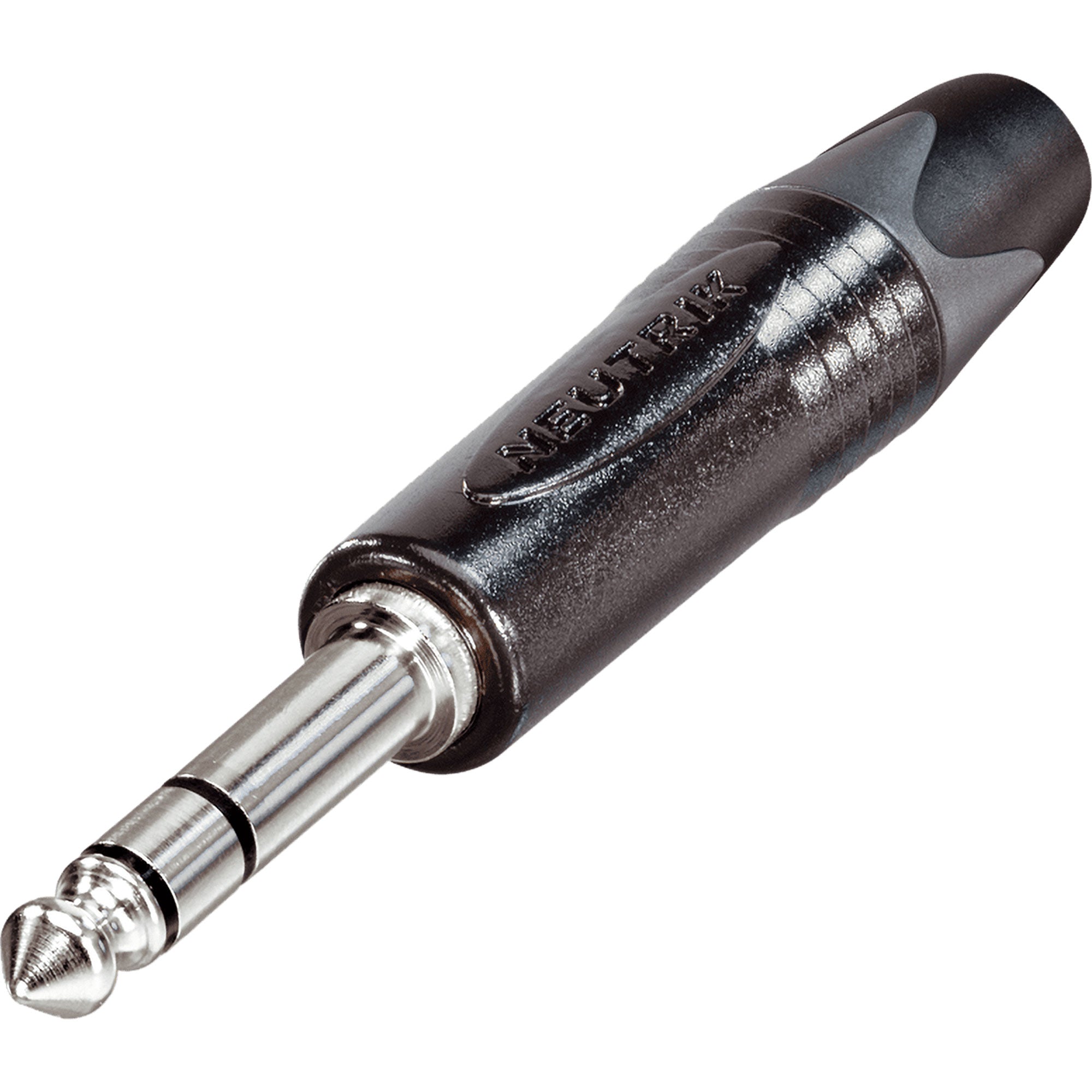 Neutrik NP3X-BAG Professional 1/4" TRS Stereo Phone Plug (Black/Silver, Box of 100)