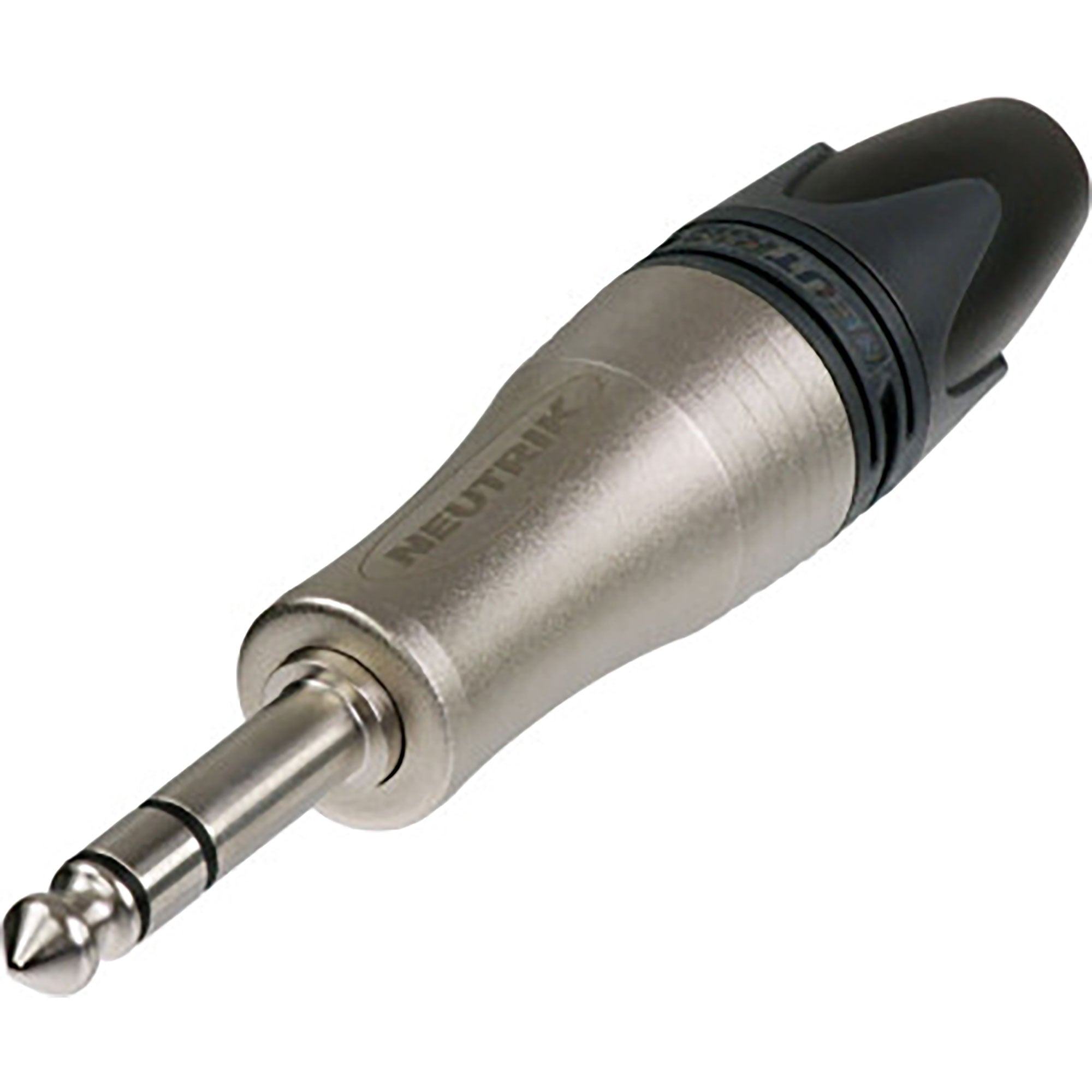 Neutrik NP3XL jumboPLUG Professional 1/4" TRS Stereo Phone Plug (Nickel/Silver)