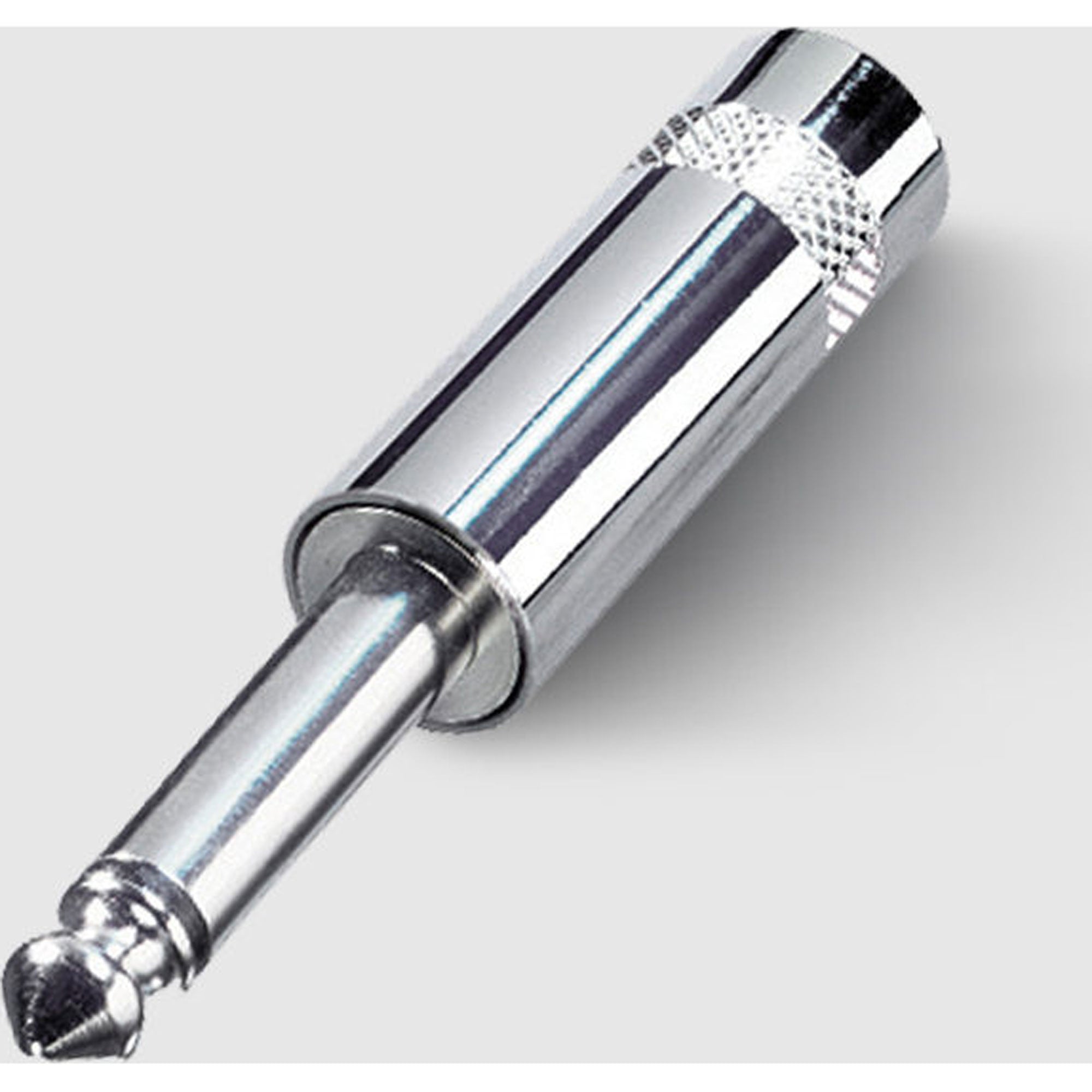 Neutrik Rean NYS201 1/4" Mono Phone Short Barrel Plug (Nickel/Silver, Box of 100)