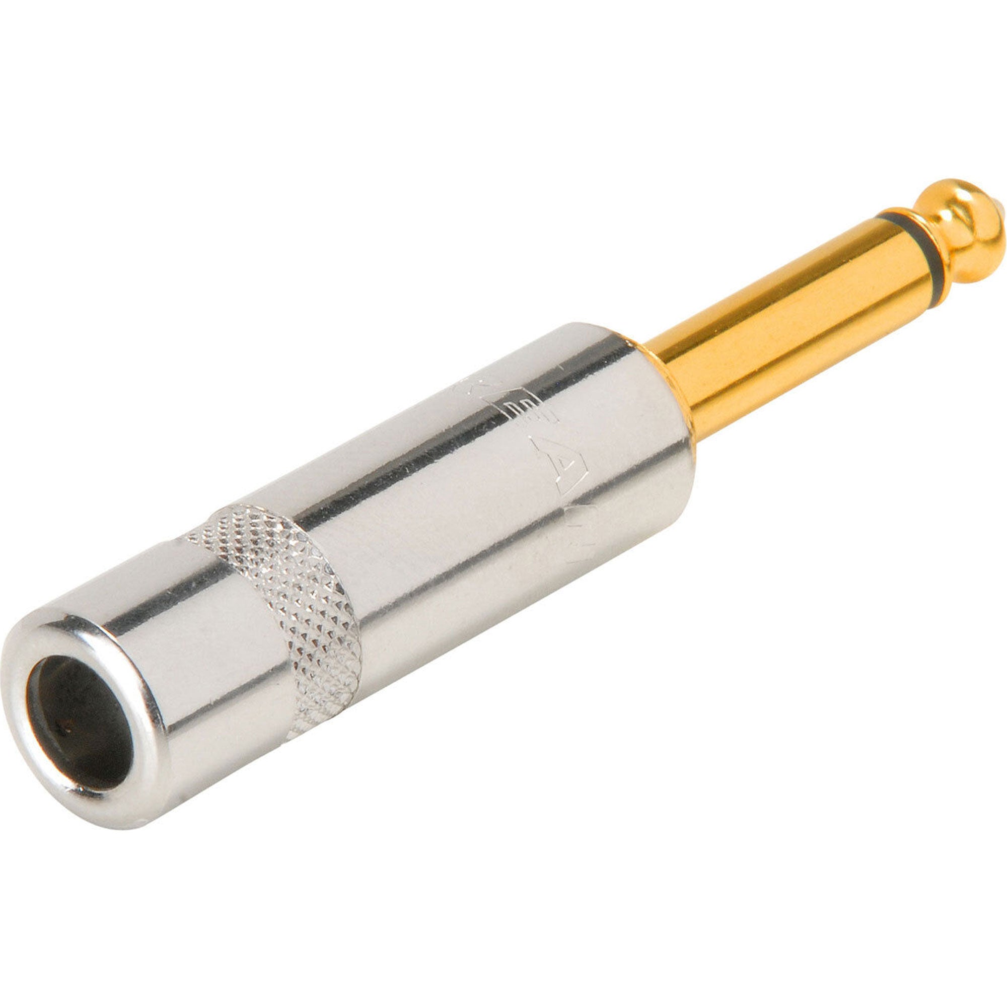 Neutrik Rean NYS224G 1/4" Mono Phone Long Barrel Plug (Nickel/Gold, Box of 100)