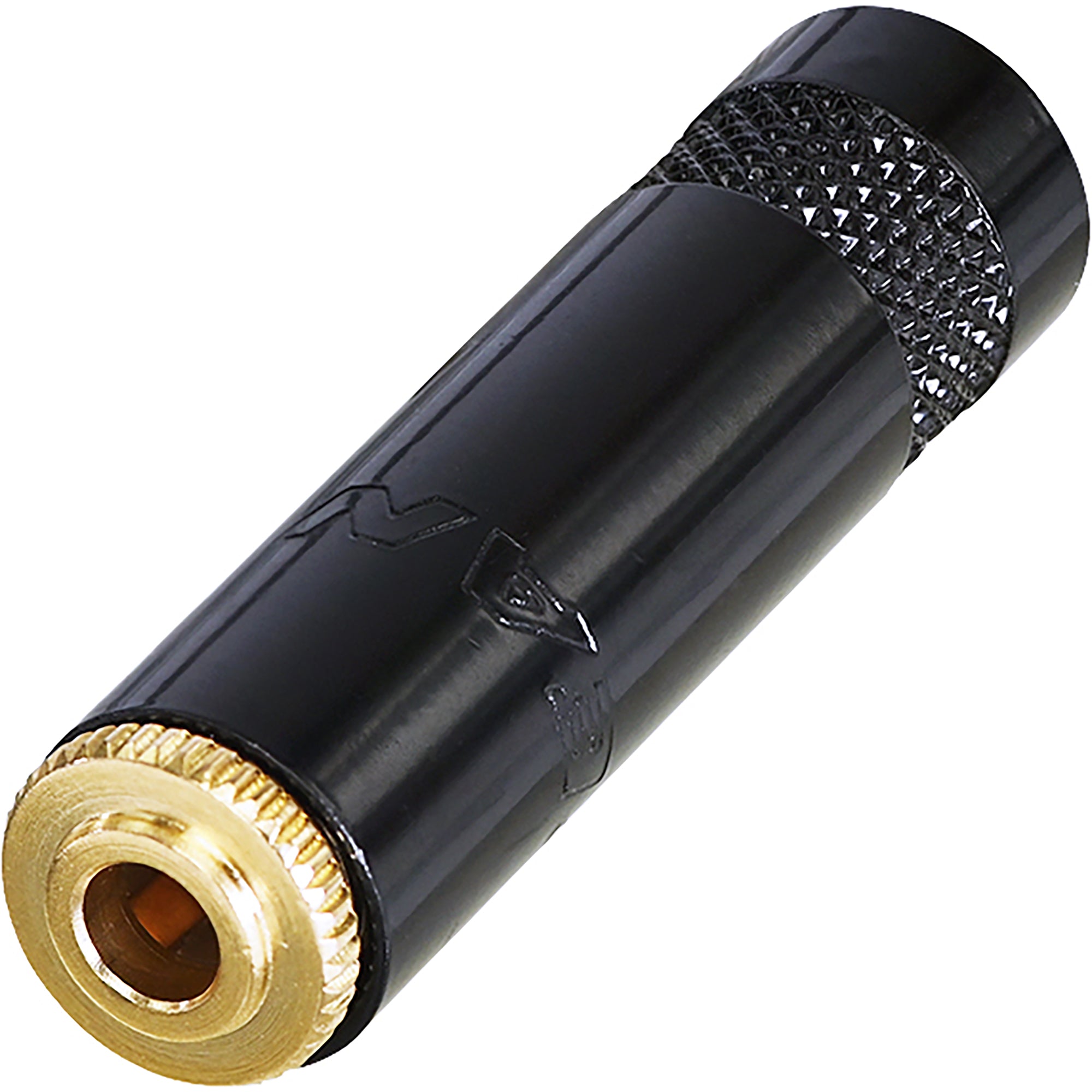 Neutrik Rean NYS240BG 3.5mm Female Stereo Phone Jack (Black/Gold, Box of 100)
