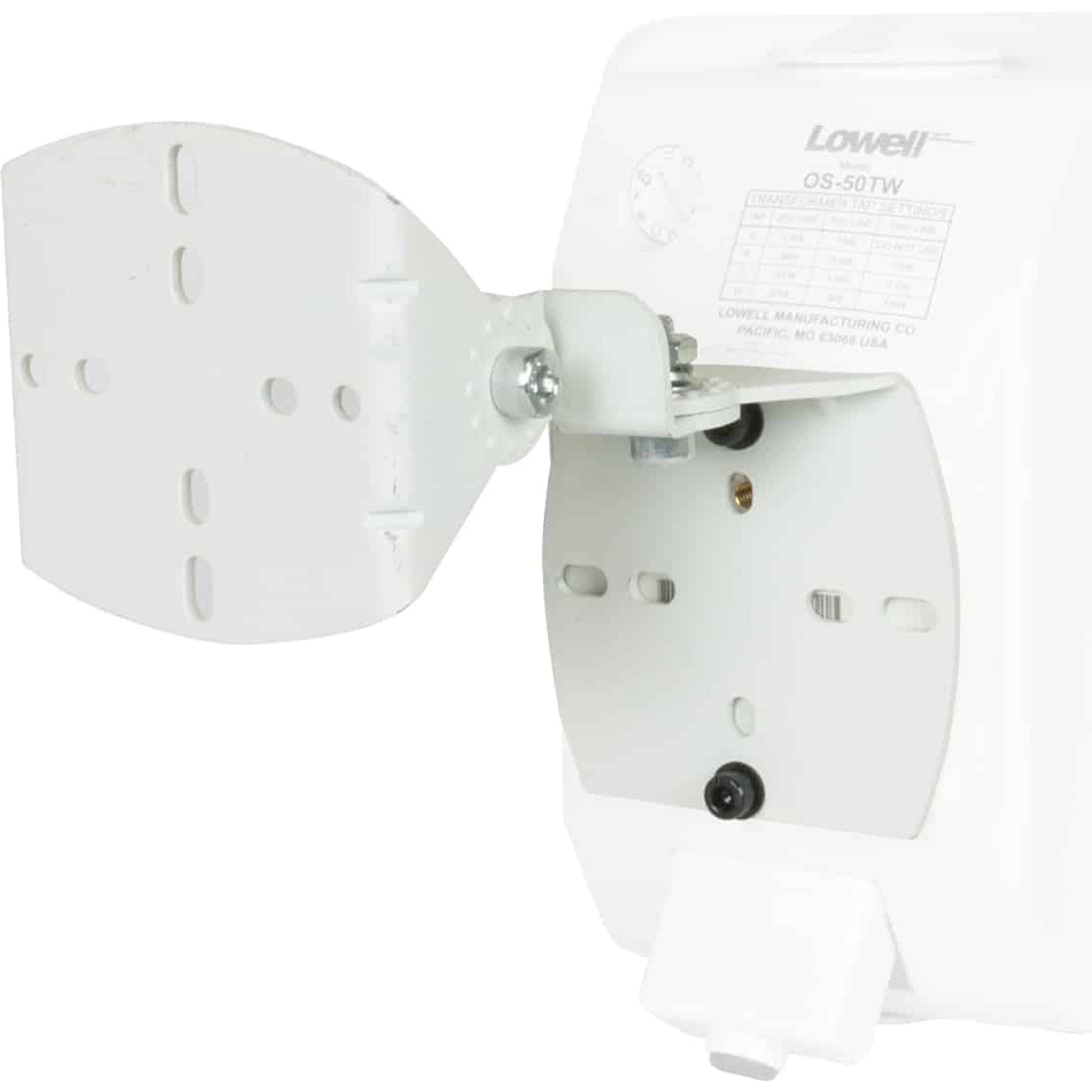 Lowell OS-BRKT-W Omnidirectional Bracket for OS-50 or OS-100 Series Speakers (White)